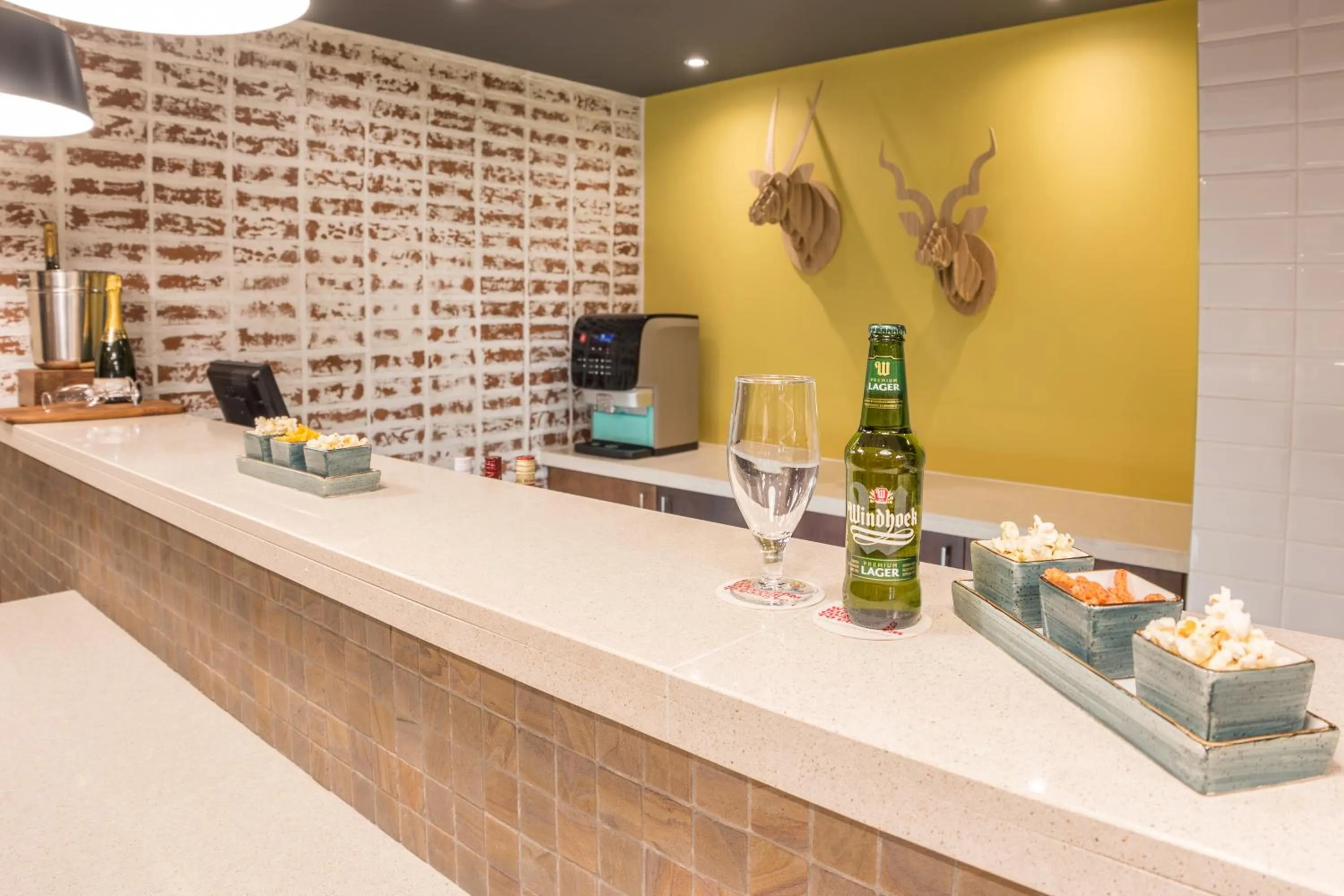 Lounge or bar in Town Lodge Windhoek, Namibia