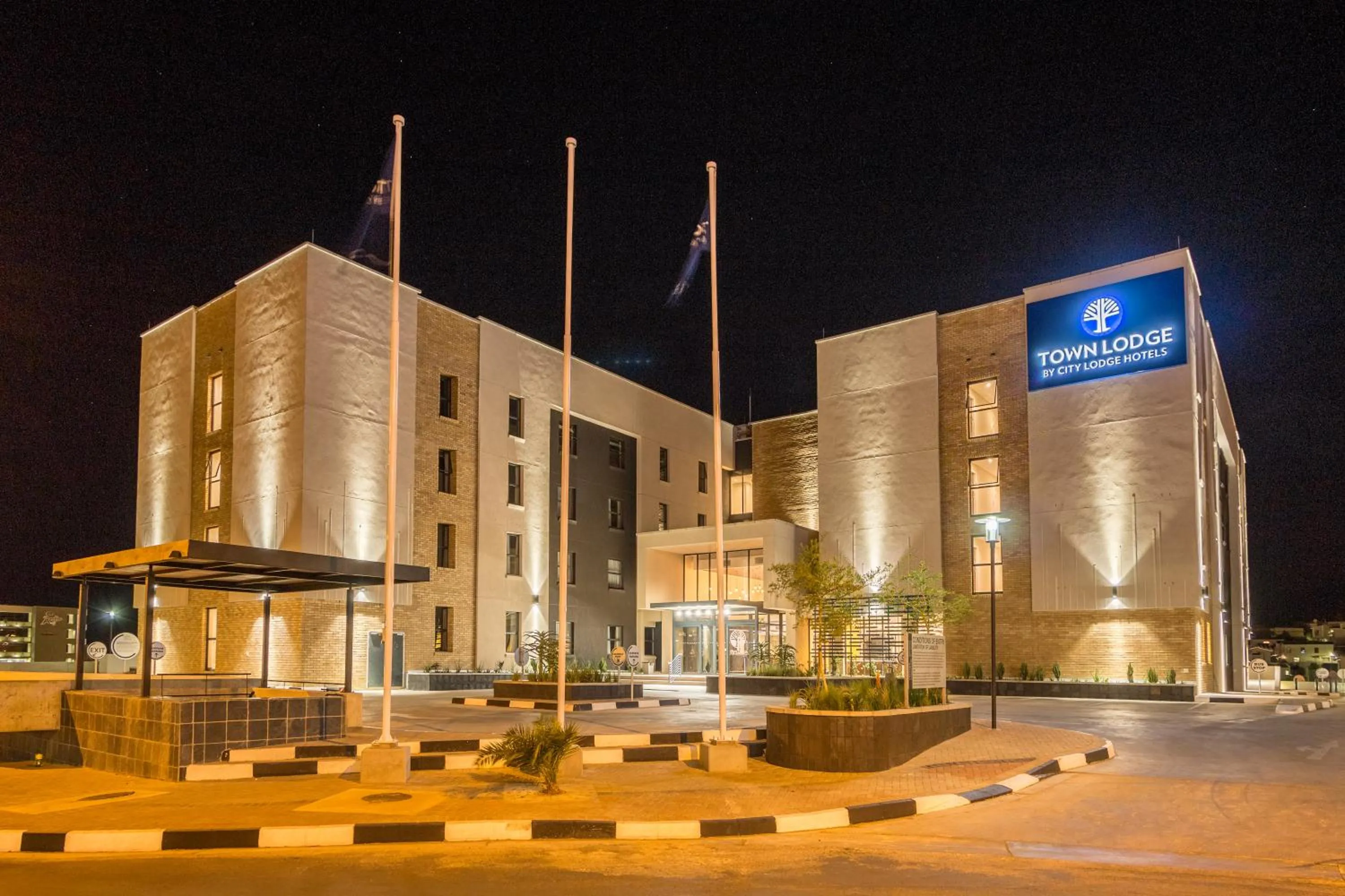 Property building in Town Lodge Windhoek, Namibia