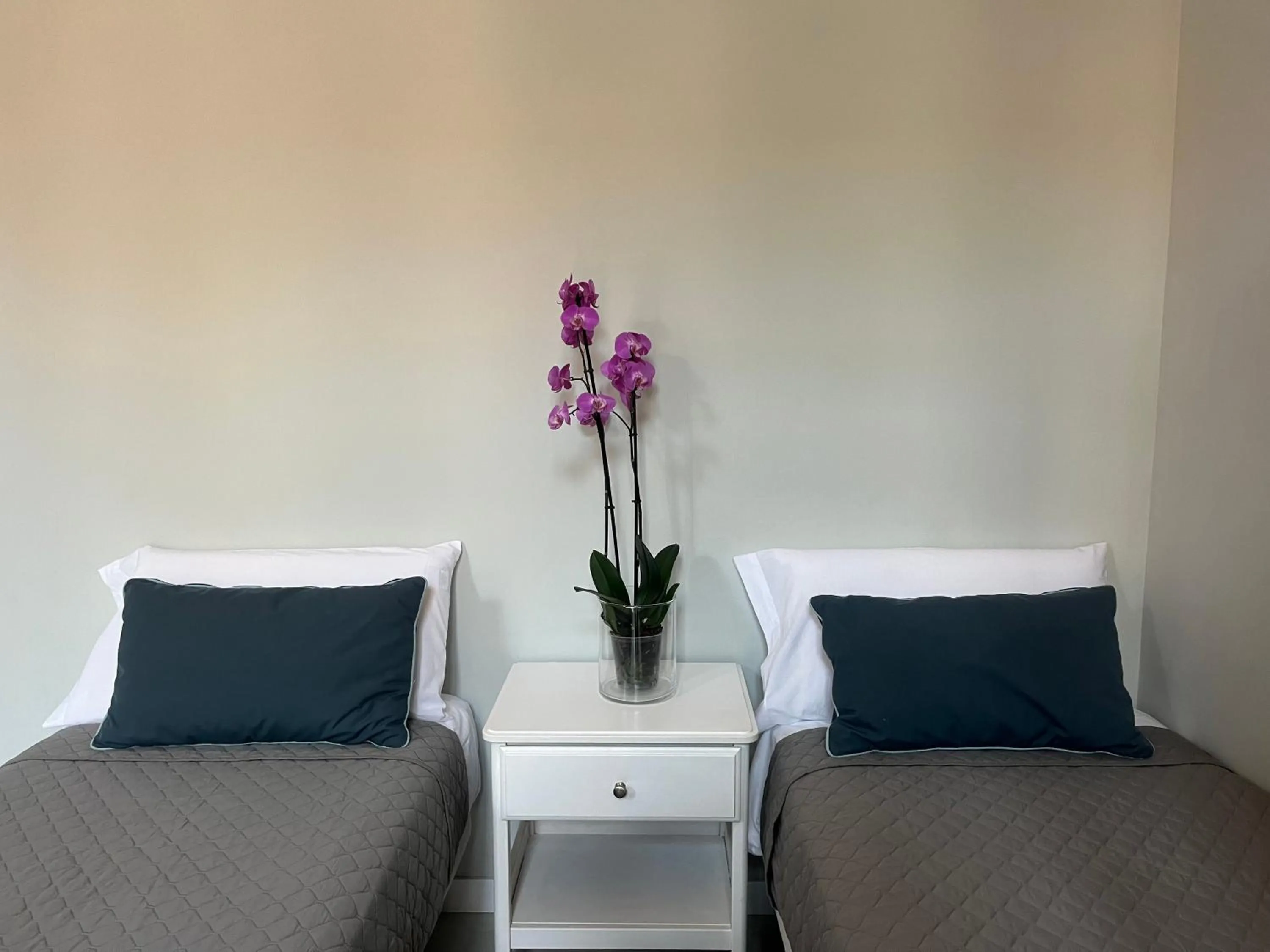 Bed in Hotel Ginebra