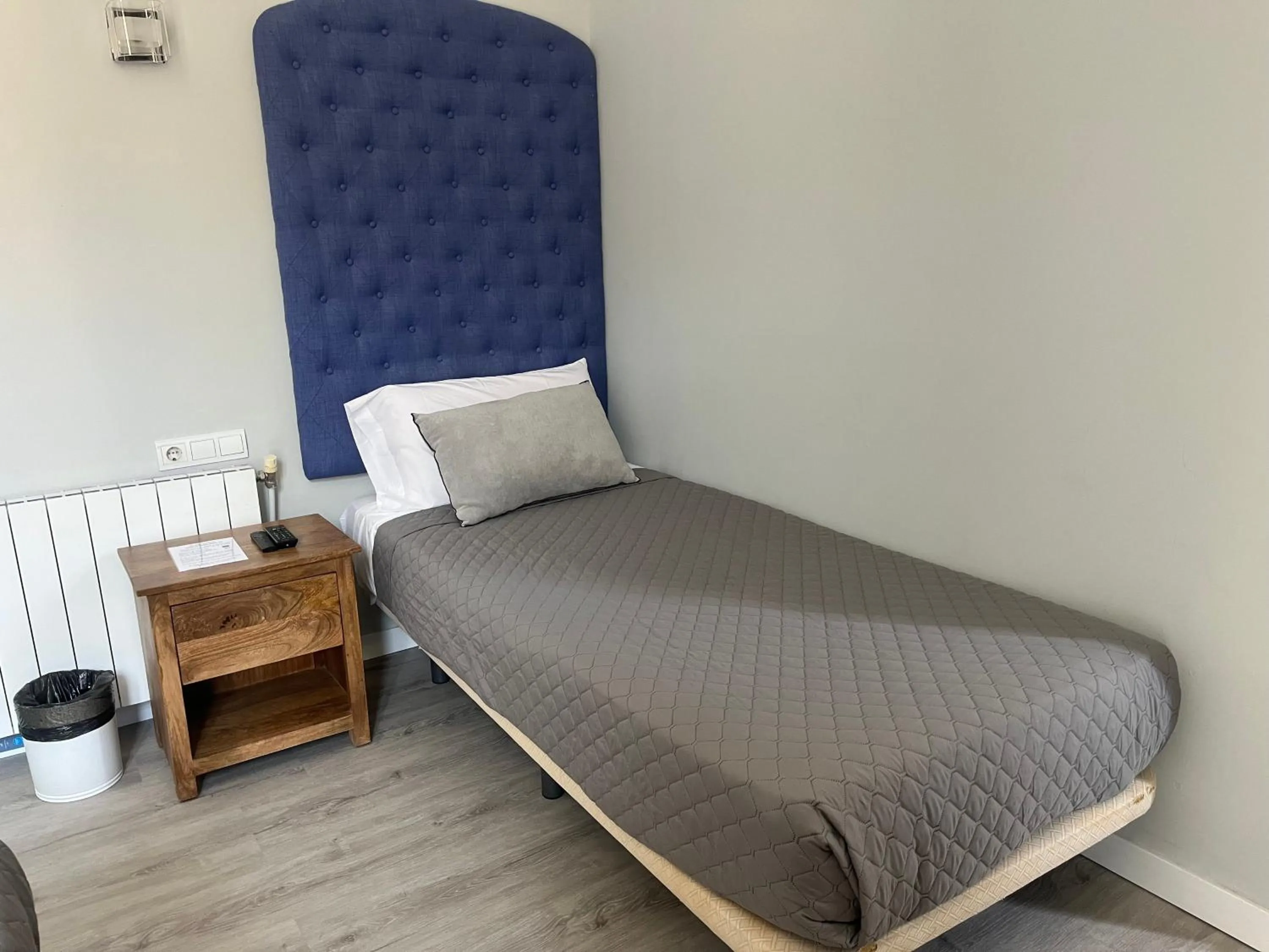 Bed in Hotel Ginebra