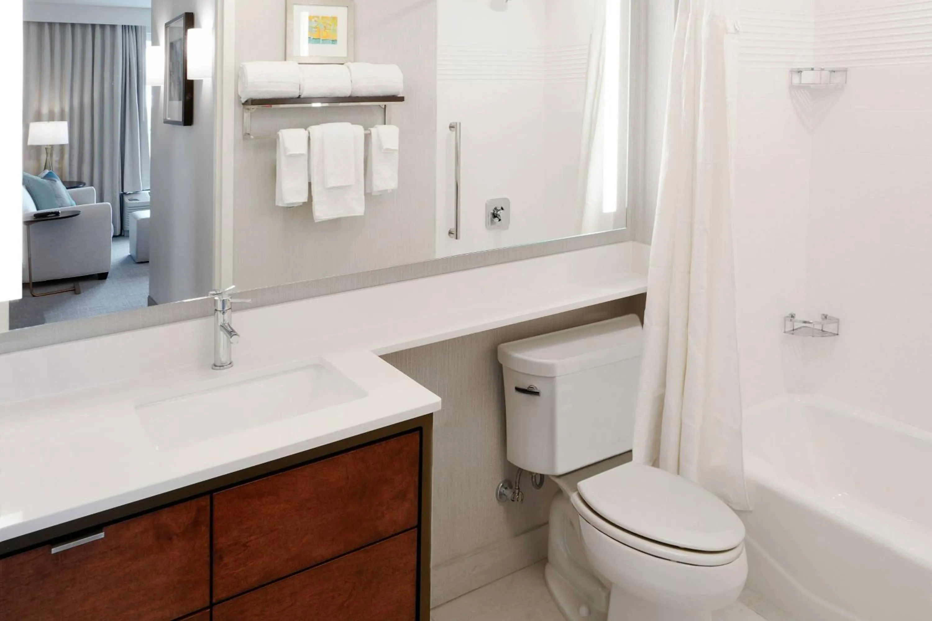 Bathroom in TownePlace Suites by Marriott Orlando Downtown
