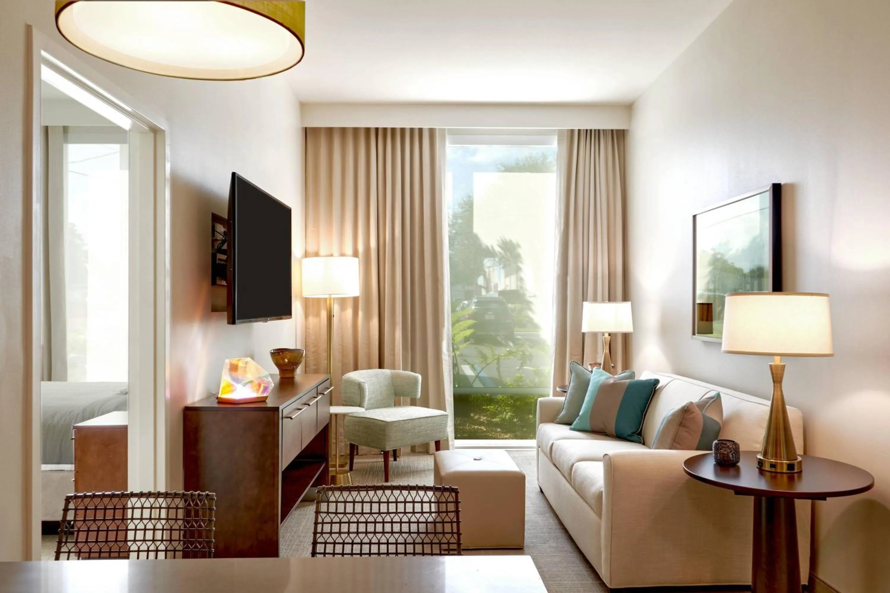 Living room in TownePlace Suites by Marriott Orlando Downtown