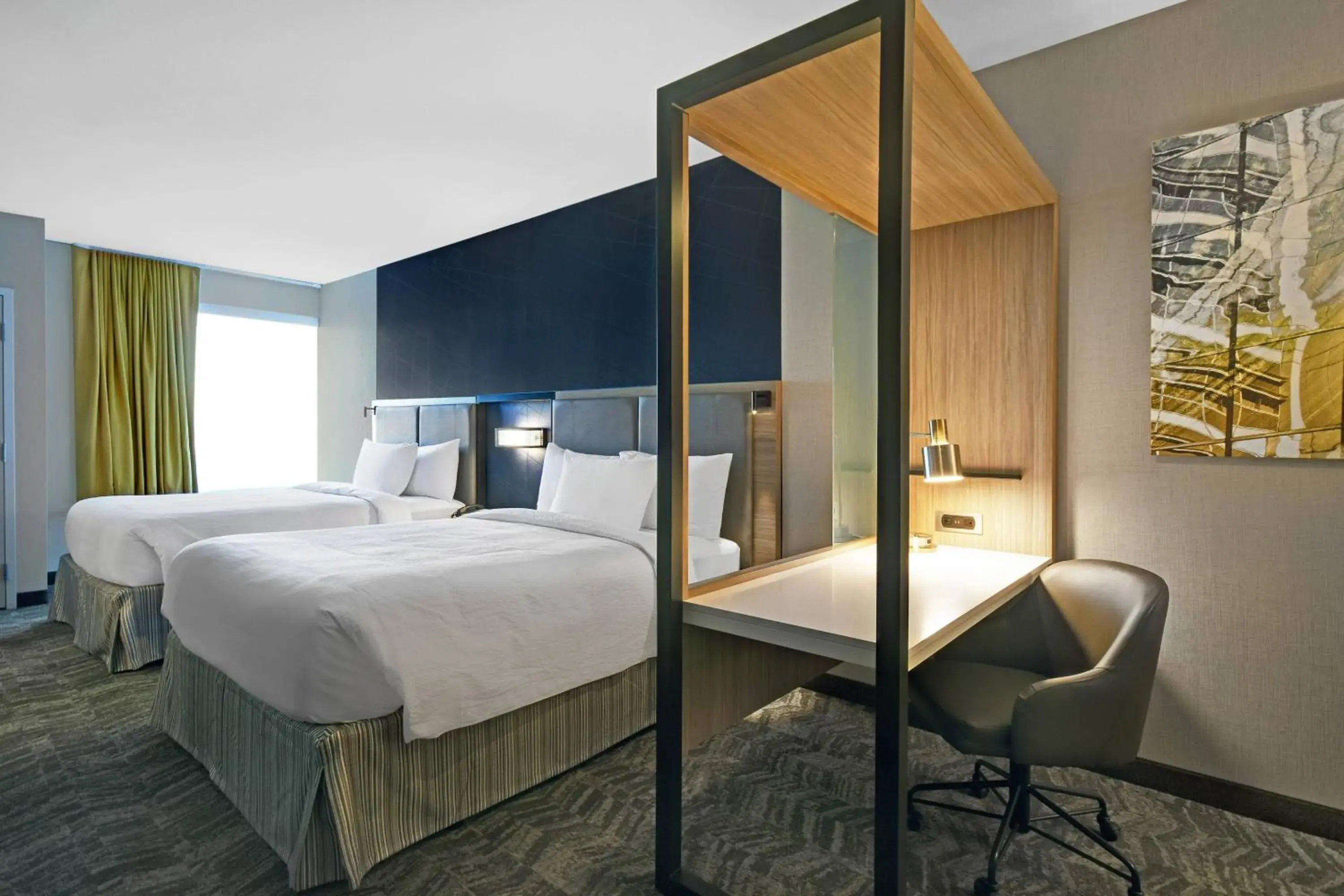 Suite with Two Queen Beds - Hearing Accessible in SpringHill Suites by Marriott St. Paul Arden Hills Suite with Two Queen Beds - Hearing Accessible in SpringHill Suites by Marriott St. Paul Arden Hills