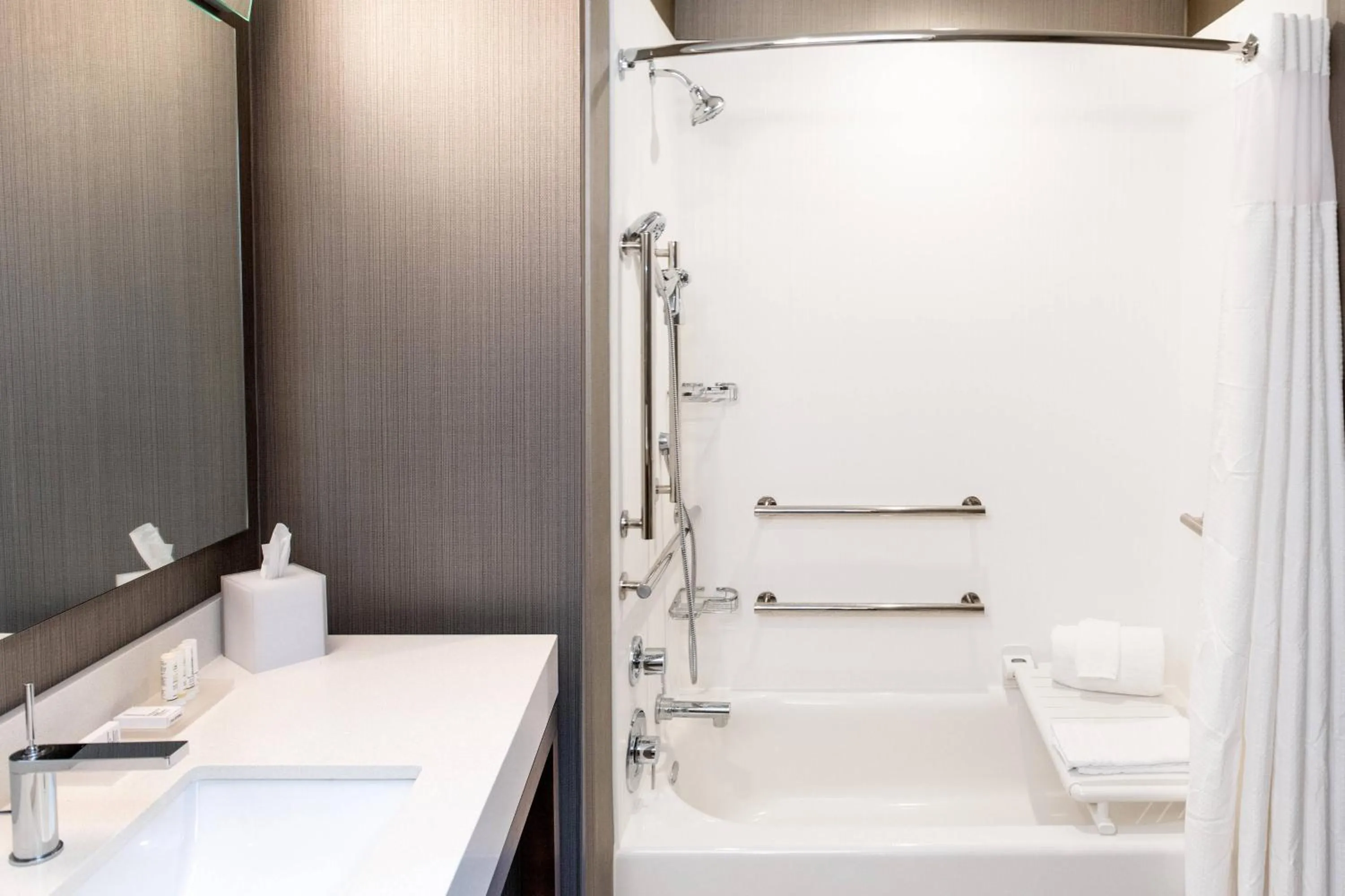 Bathroom in Courtyard by Marriott Mesa at Wrigleyville West