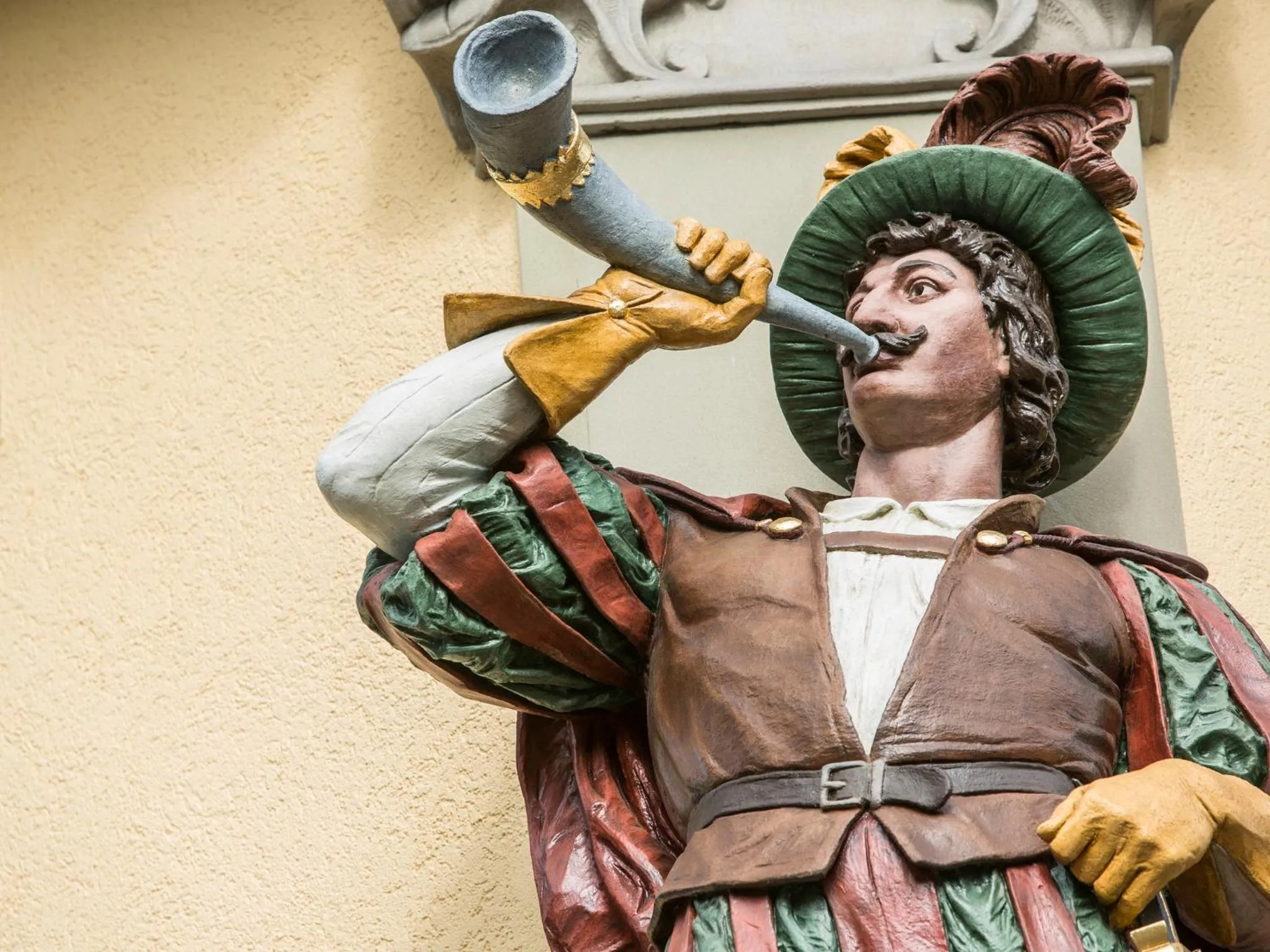 Facade/entrance in Hotel Waldhorn