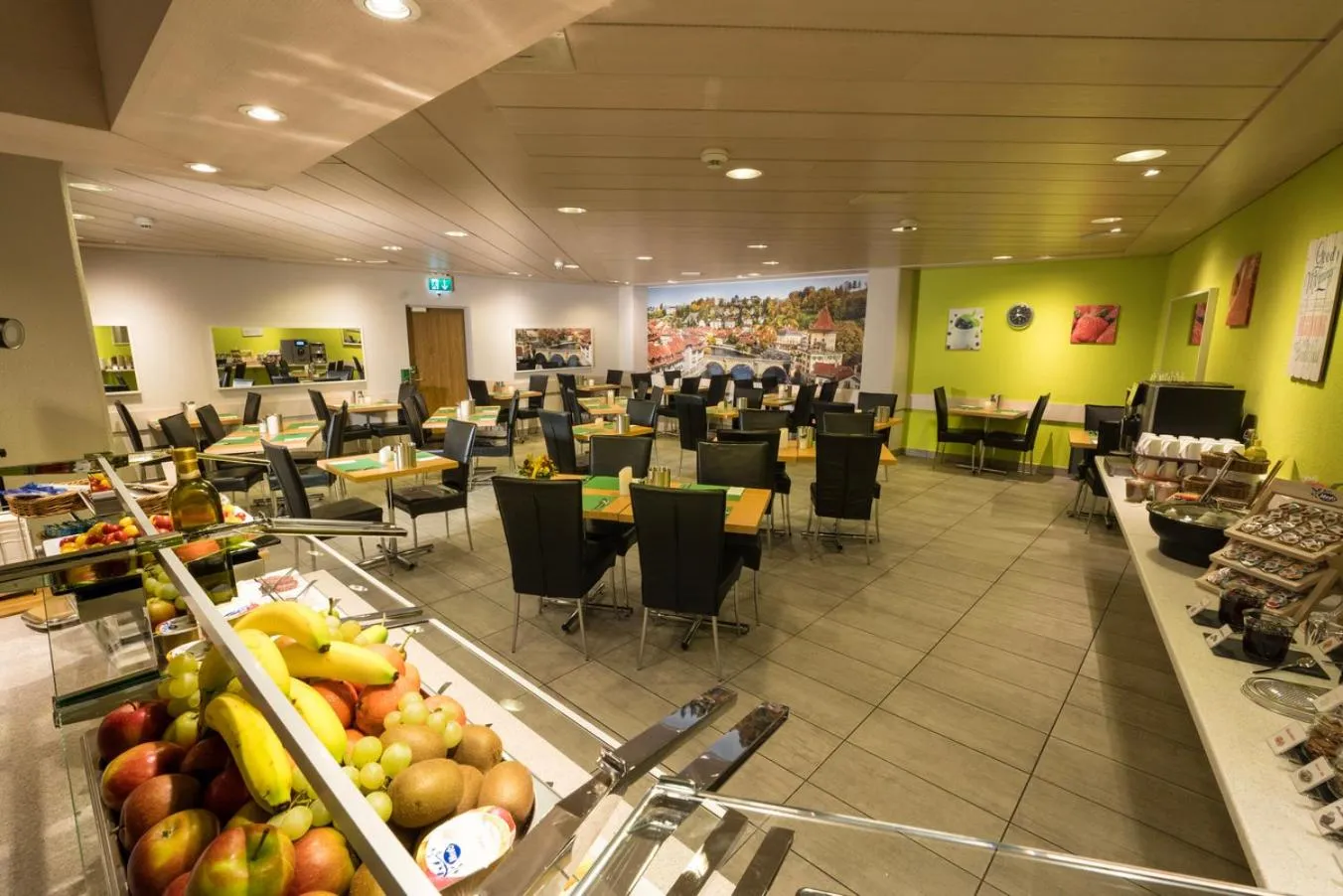 Buffet breakfast in Hotel Waldhorn