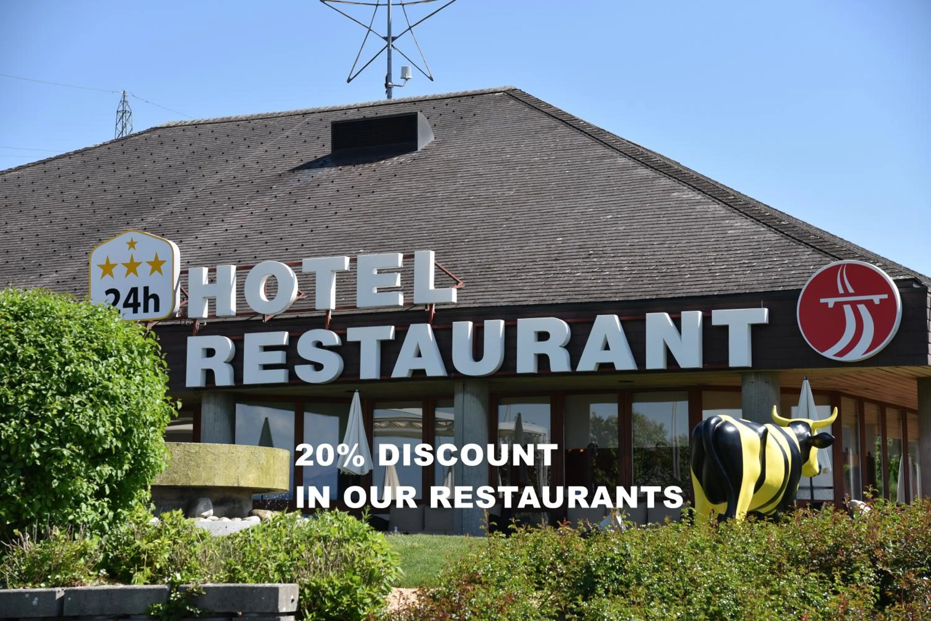 Restaurant/places to eat in Hotel A1 Grauholz