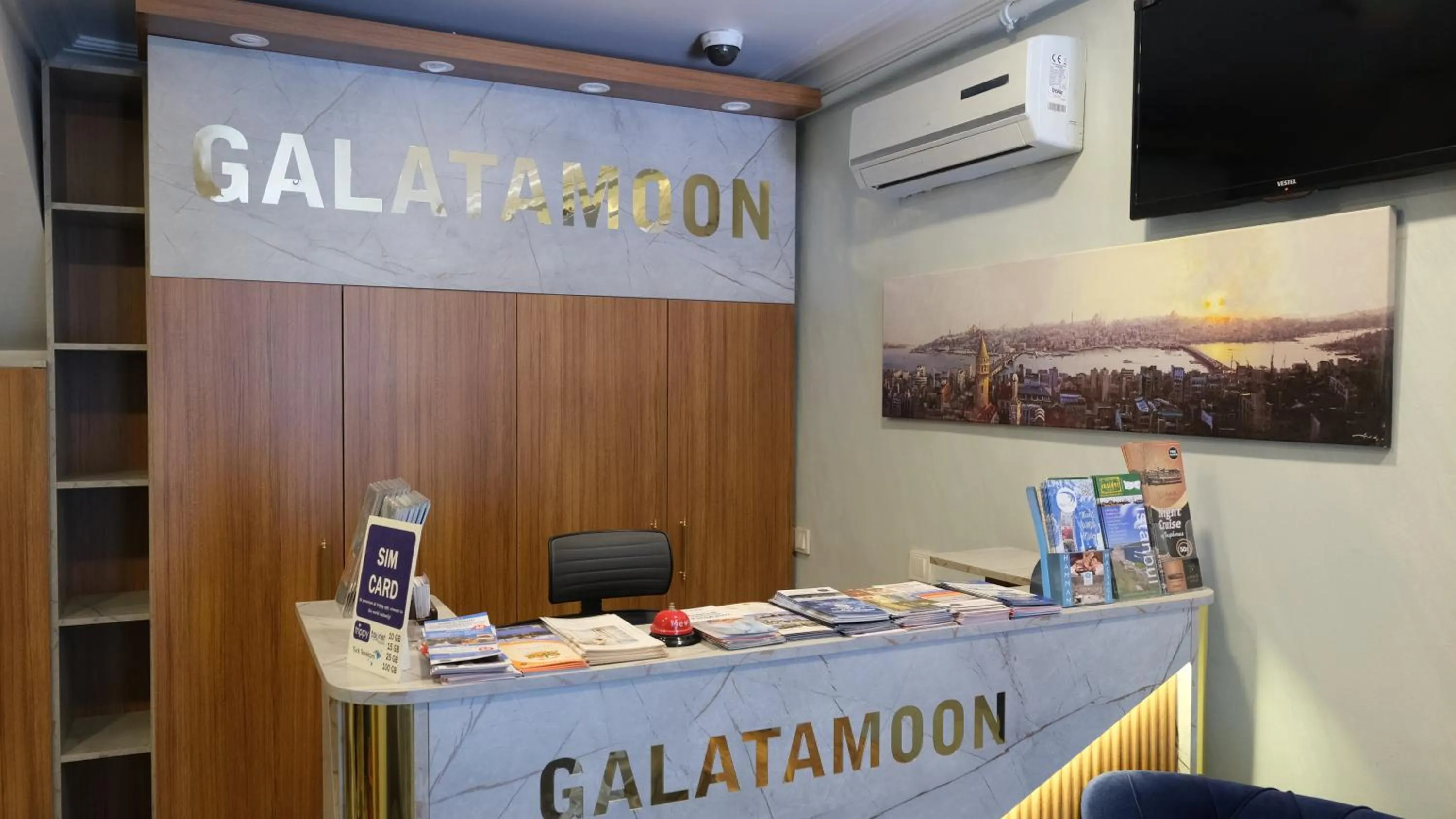 Lobby or reception in Galata Moon Hotel