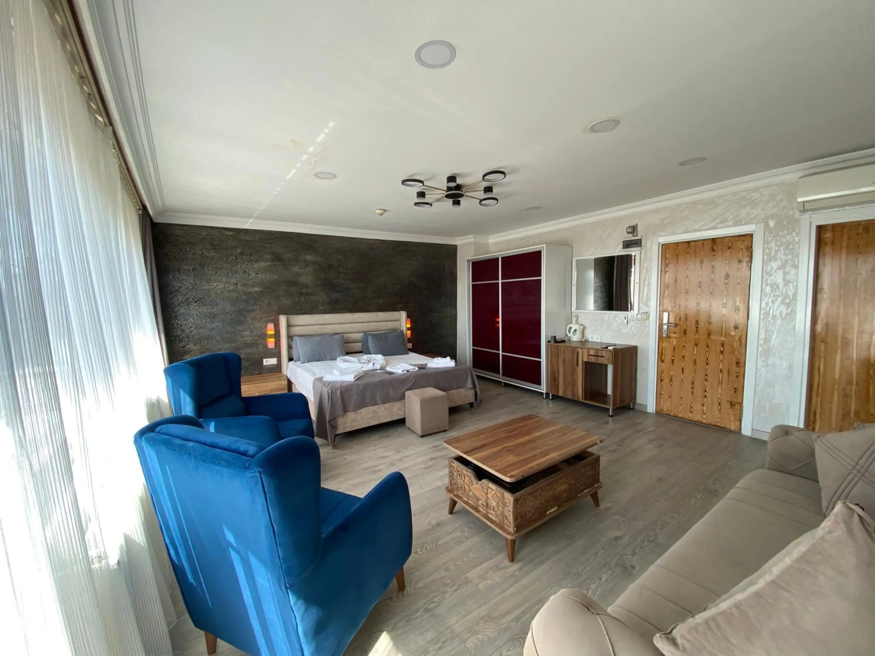 Bed in Galata Moon Hotel