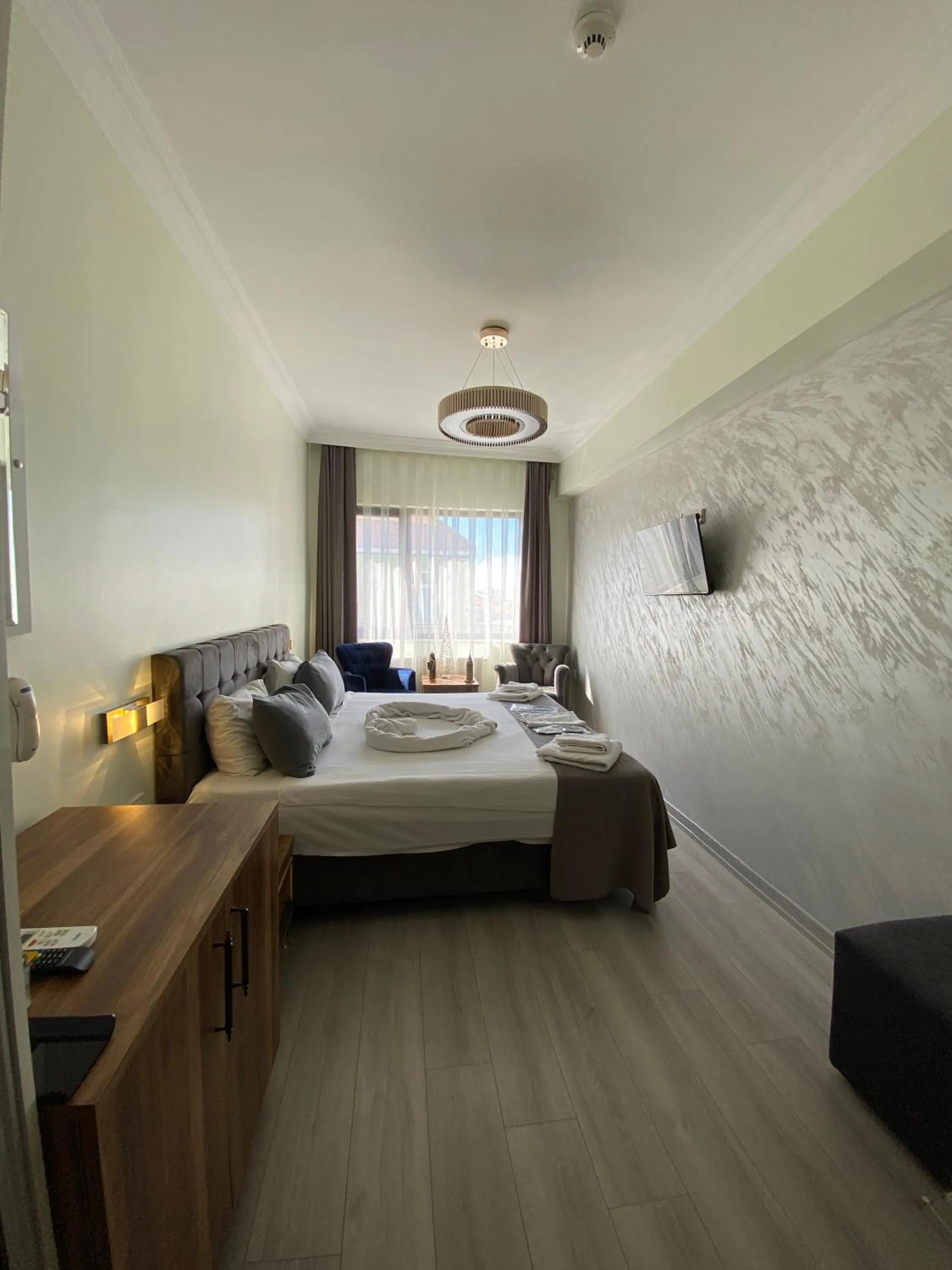 Bed in Galata Moon Hotel