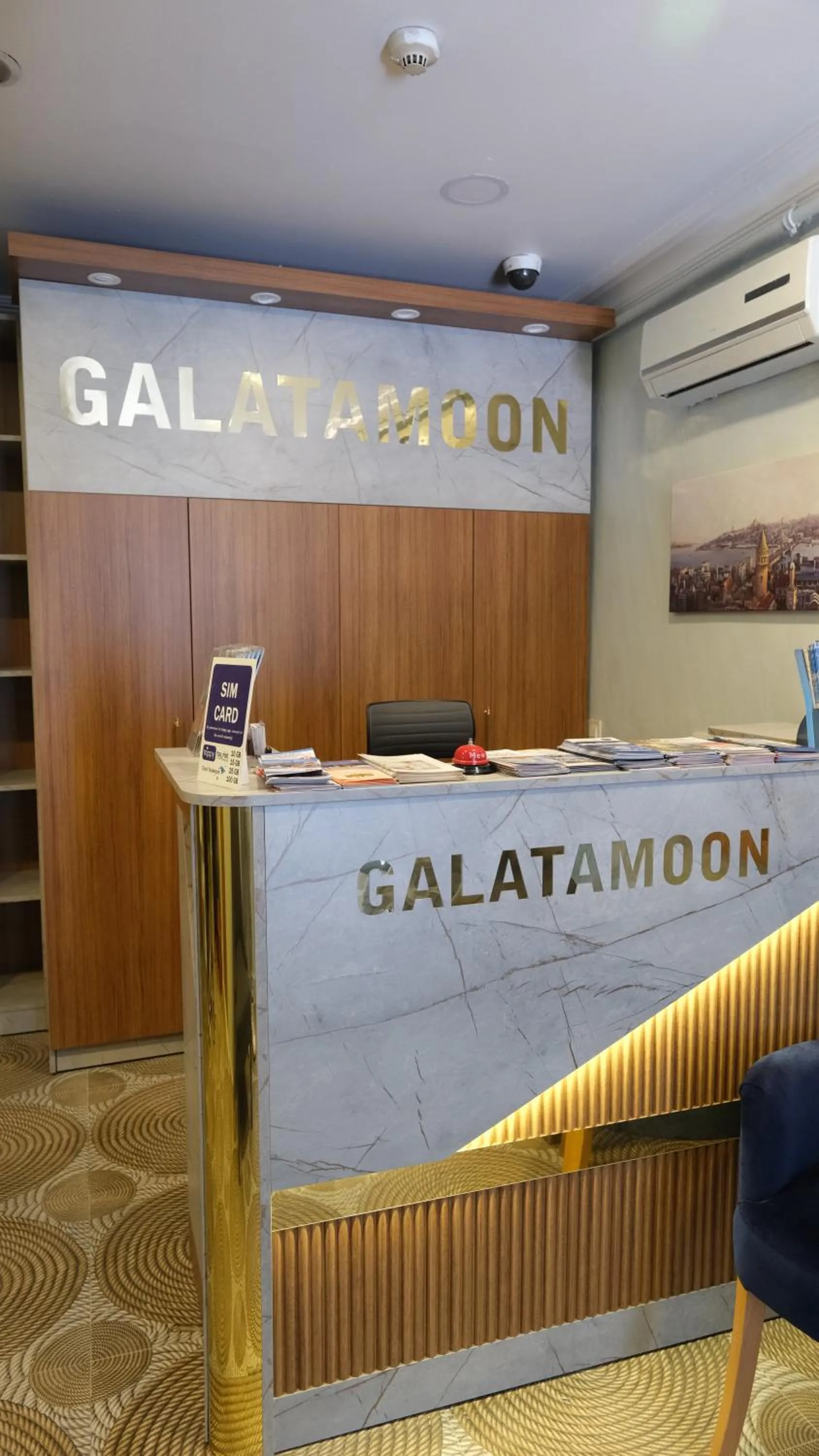 Lobby or reception in Galata Moon Hotel