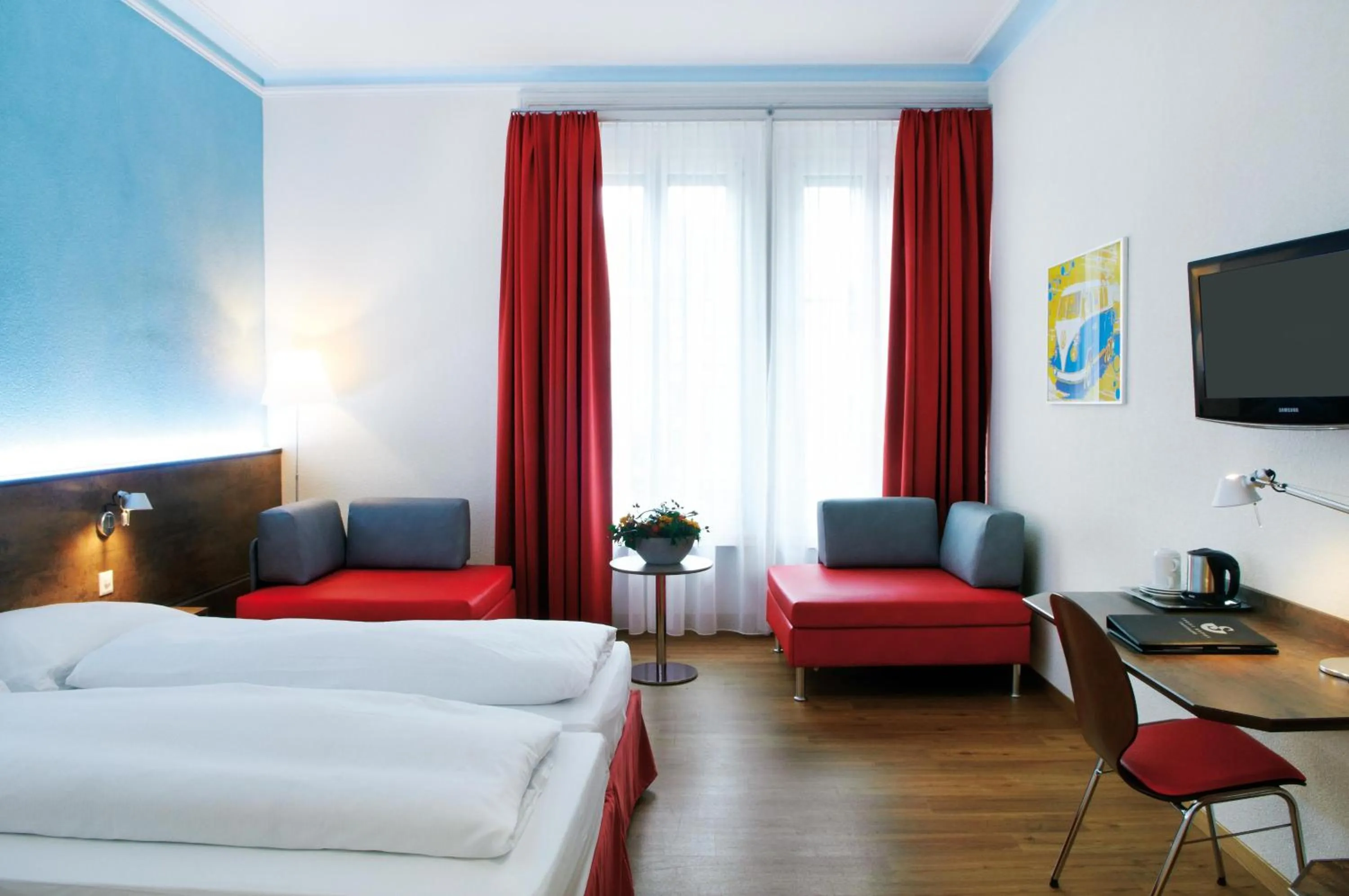 Photo of the whole room, Bed in Sorell Hotel Arabelle Bern