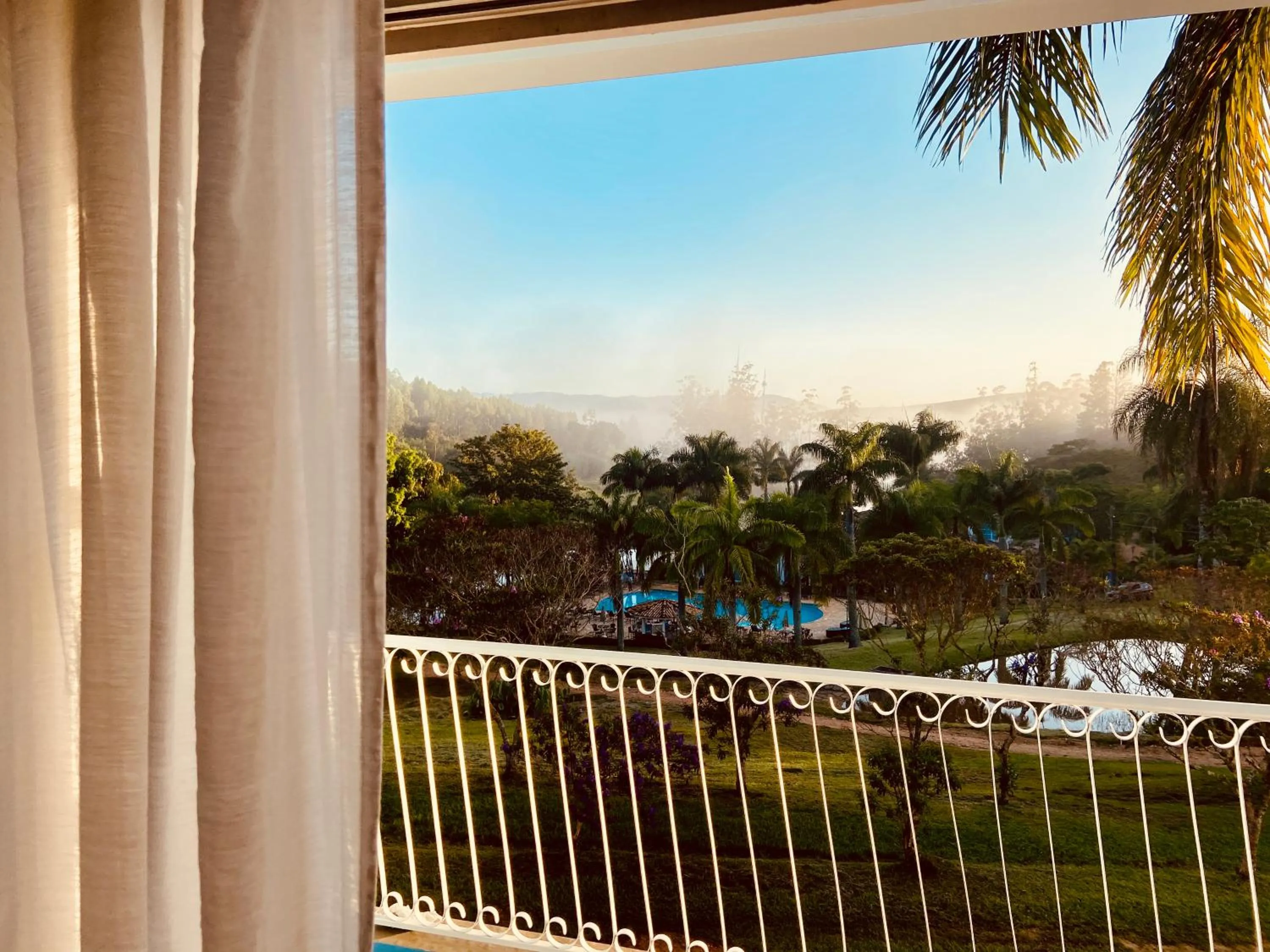 Balcony/Terrace in Hotel Fazenda Juca Mulato