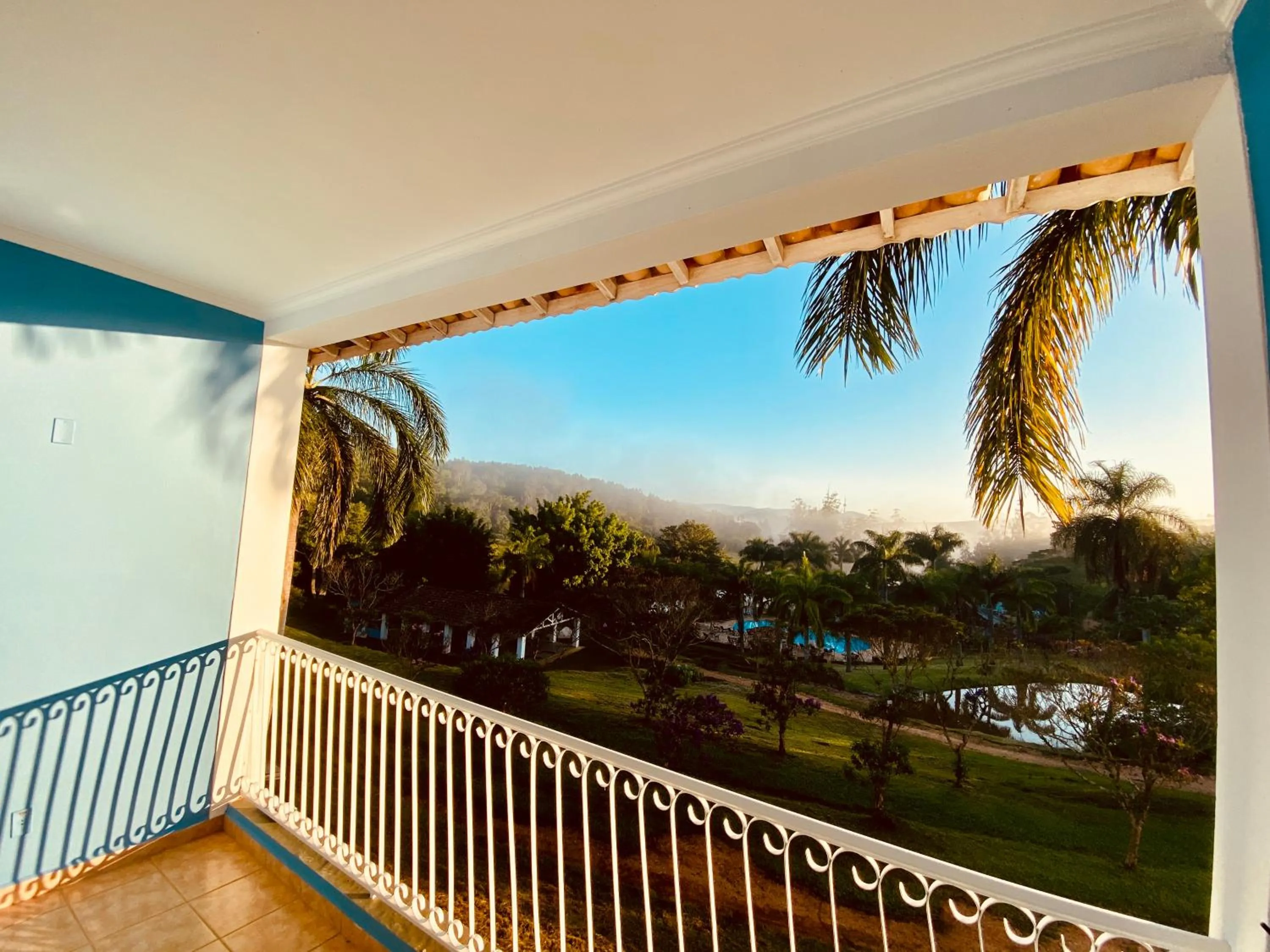 Balcony/Terrace in Hotel Fazenda Juca Mulato