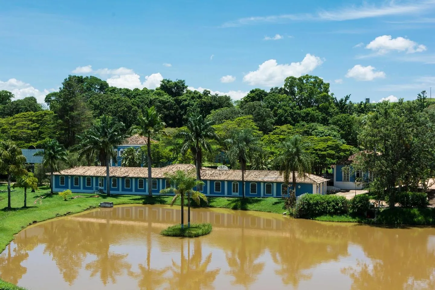 Lake view in Hotel Fazenda Juca Mulato