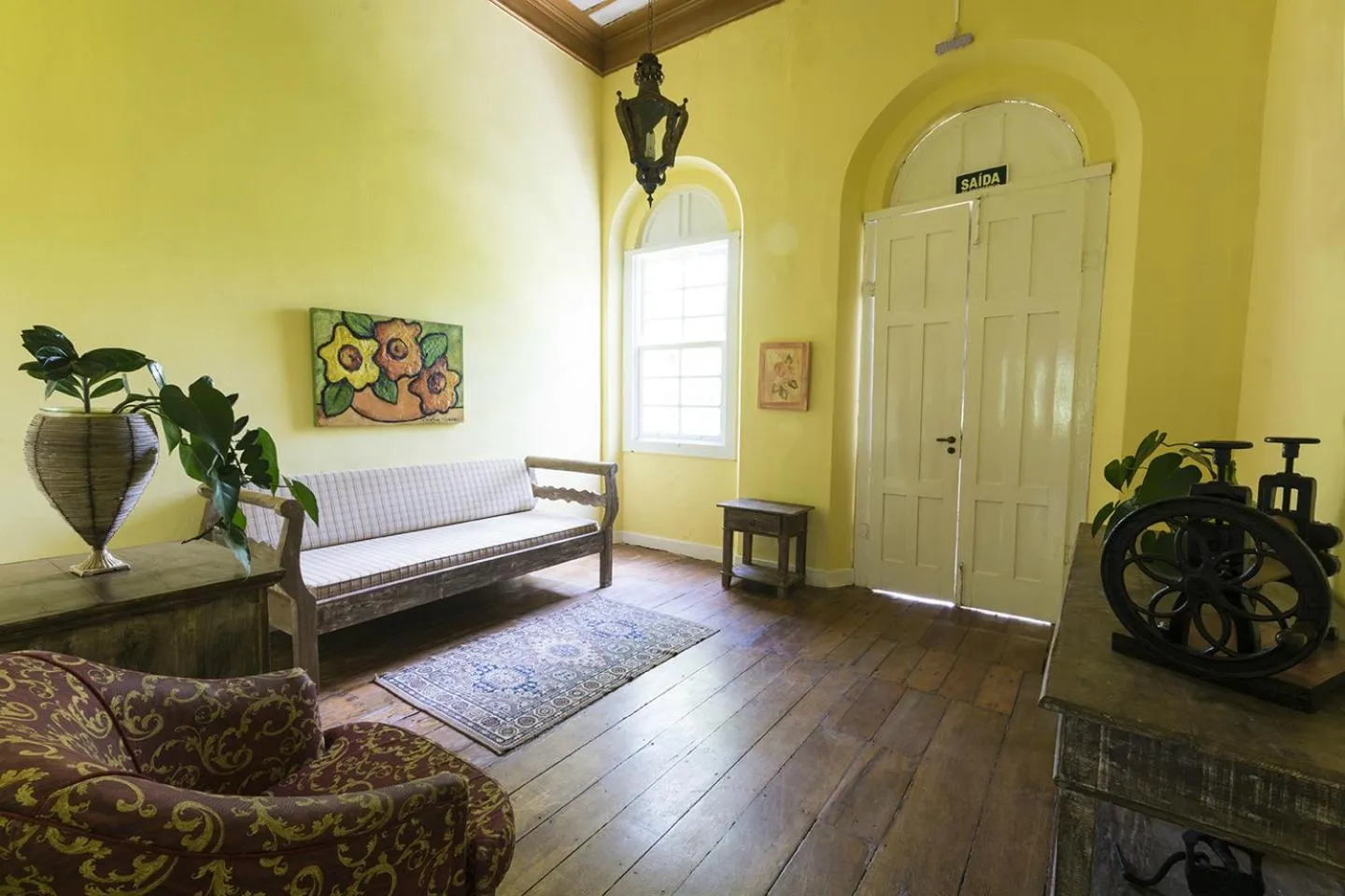 Living room in Hotel Fazenda Juca Mulato