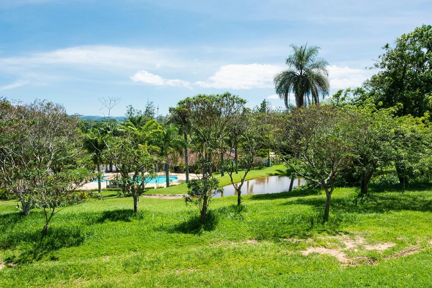 Garden view in Hotel Fazenda Juca Mulato