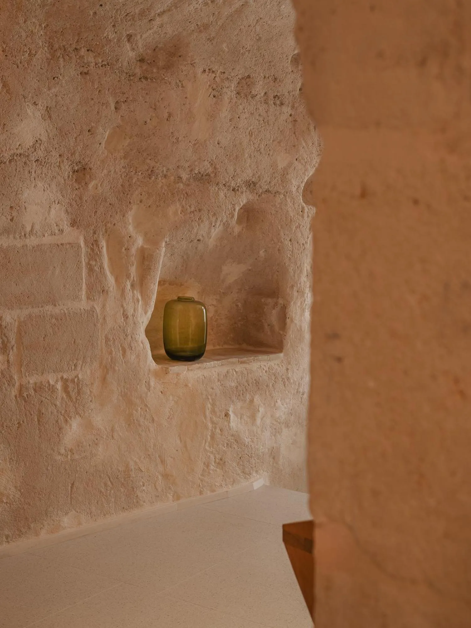 Decorative detail in Palazzo Degli Abati