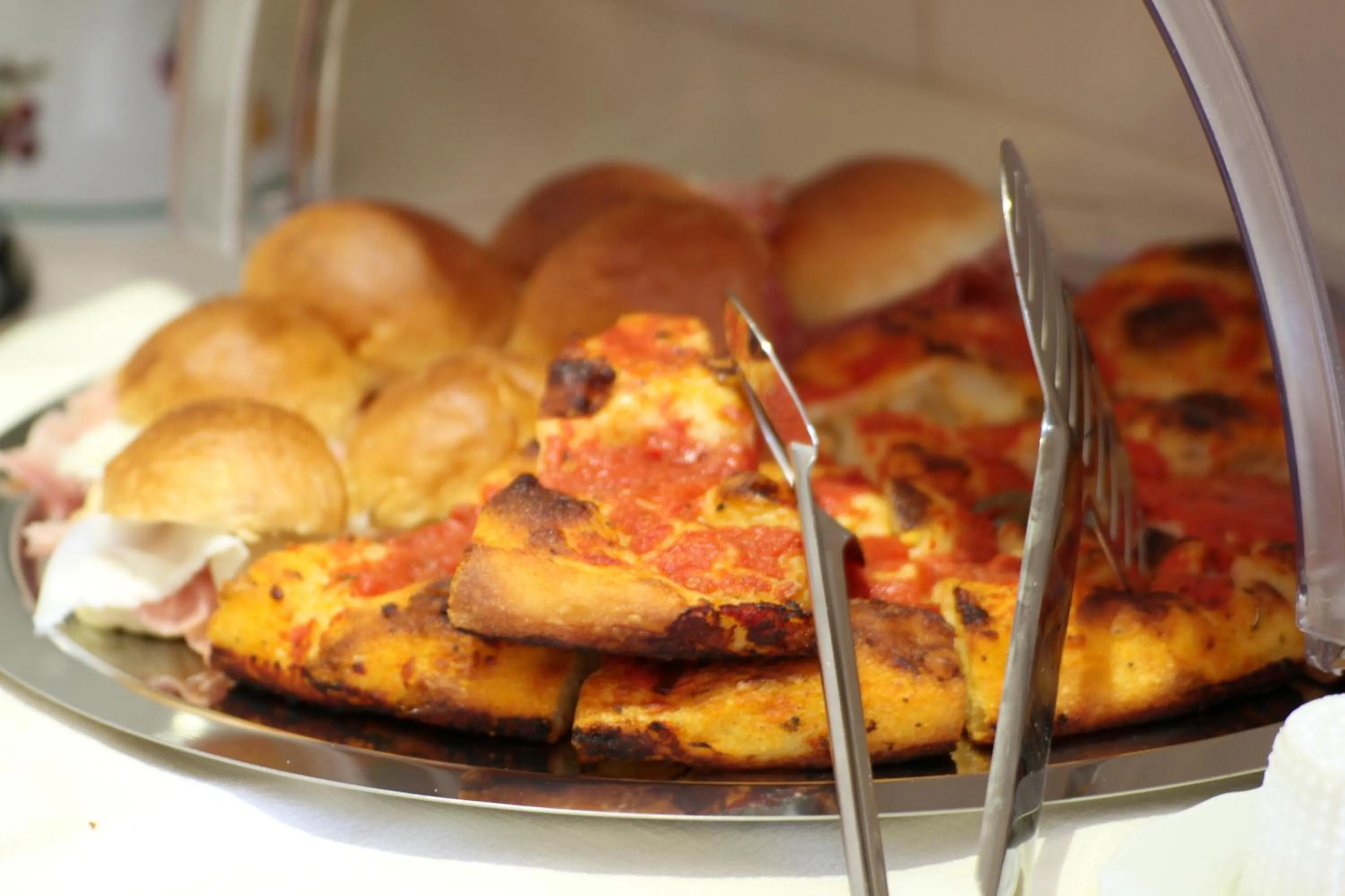 Decorative detail in Palazzo Degli Abati