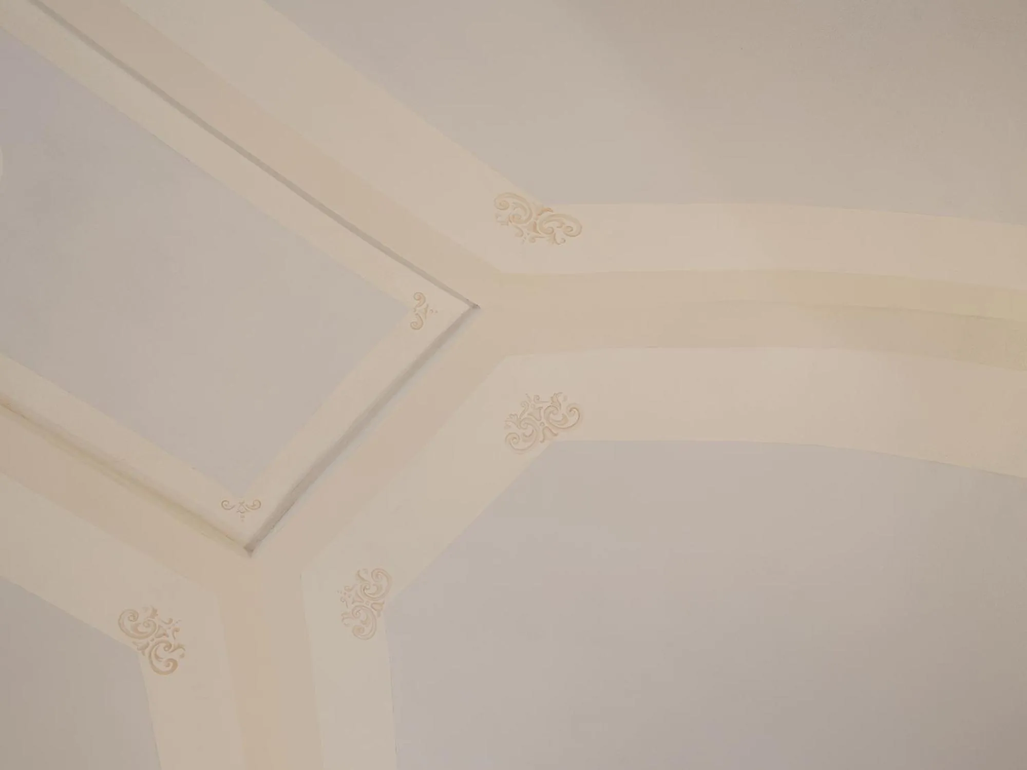 Decorative detail in Palazzo Degli Abati