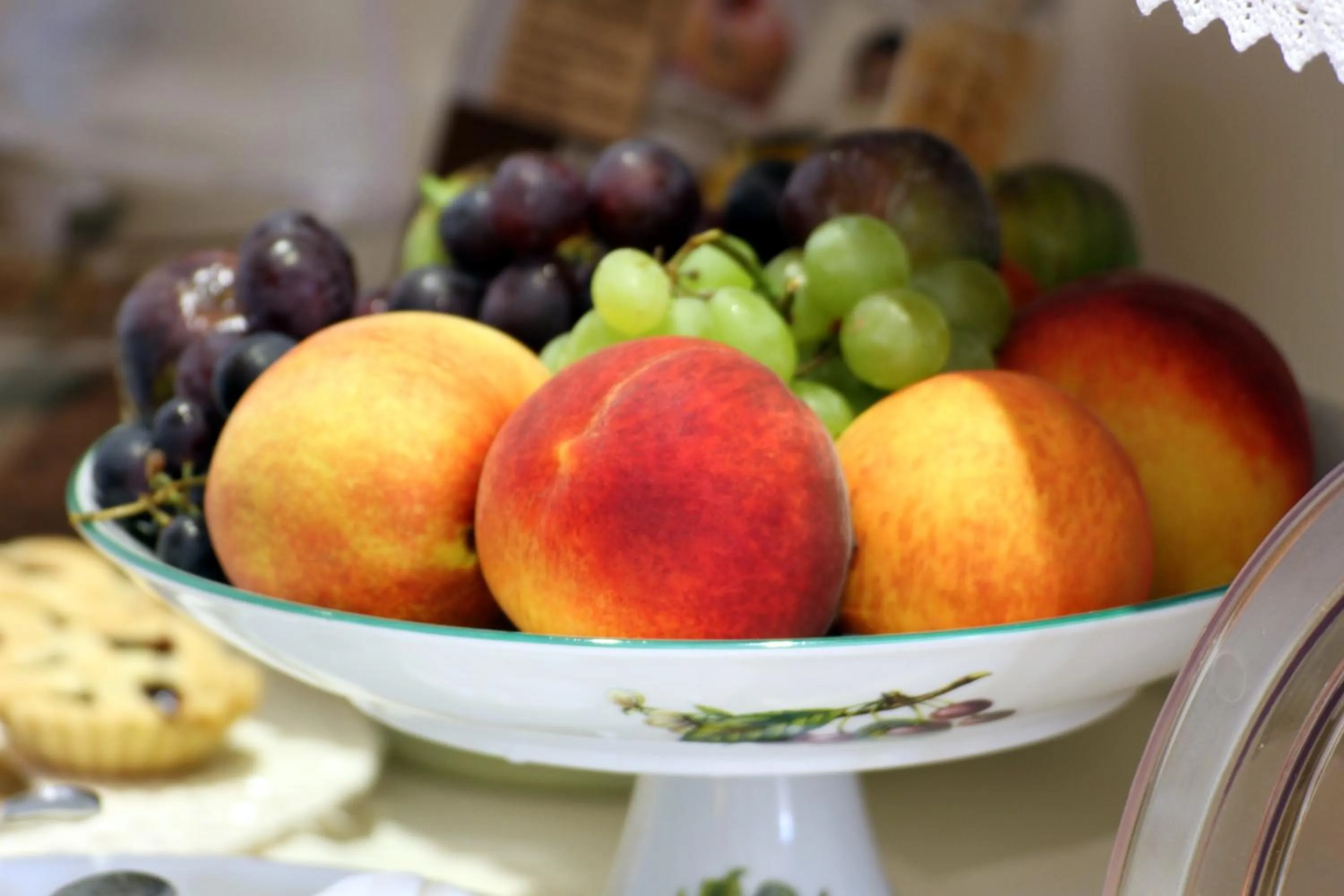 Decorative detail in Palazzo Degli Abati