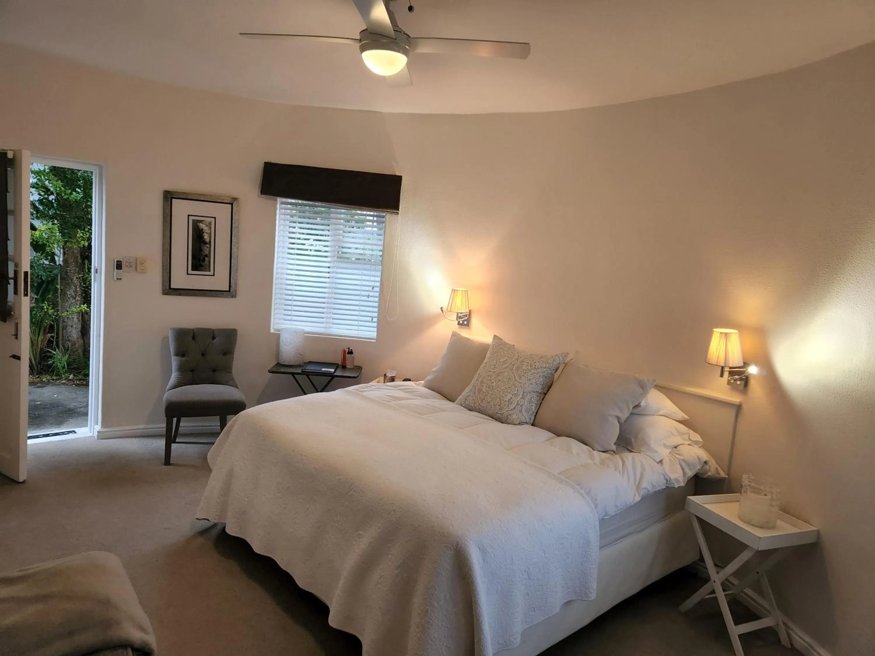 Bed in Leisure Isle Lodge