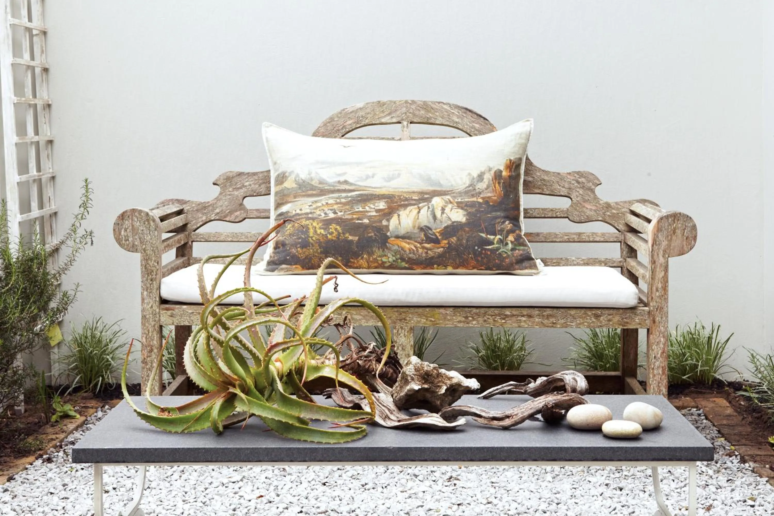 Garden in Leisure Isle Lodge