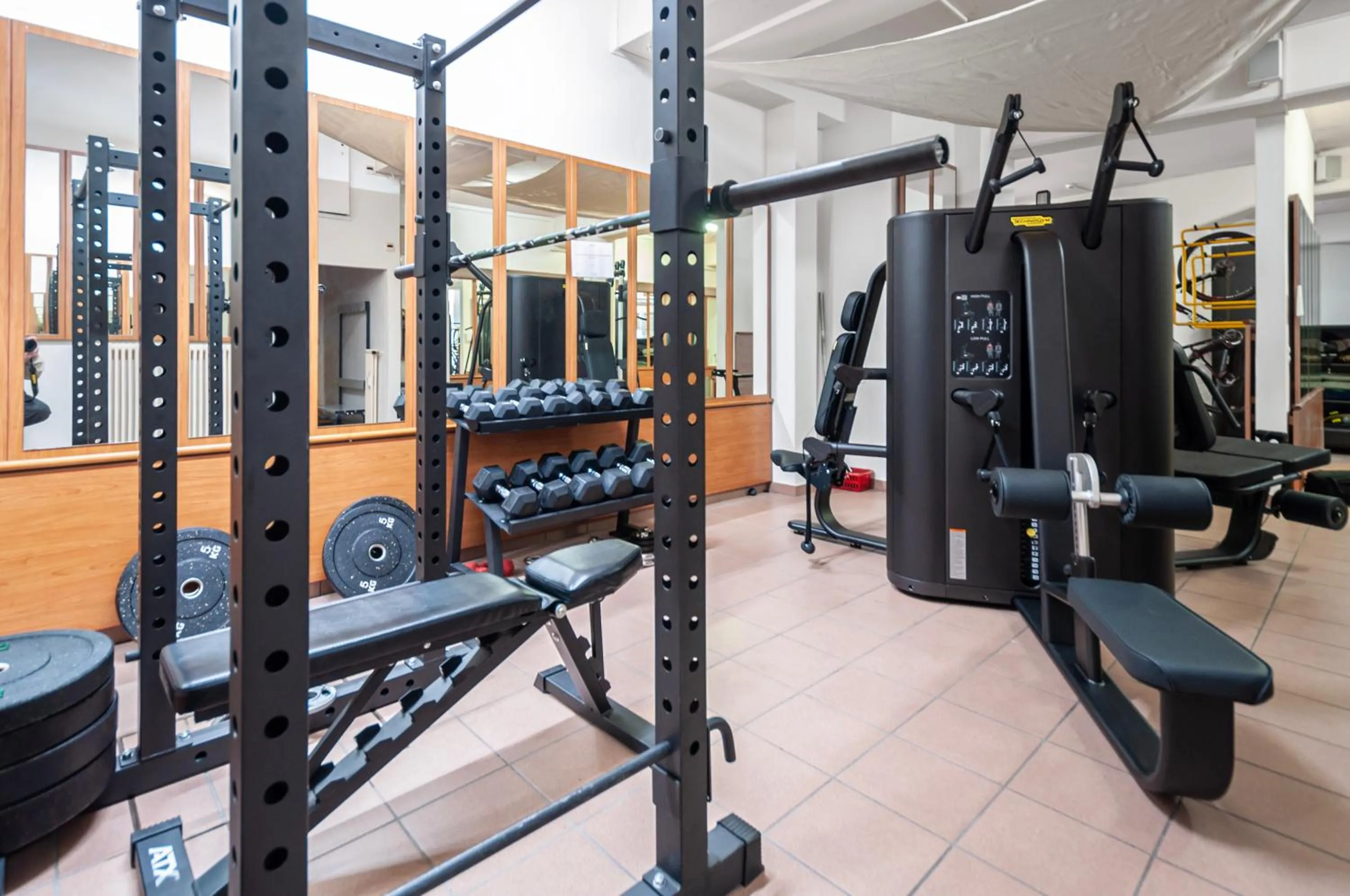 Fitness centre/facilities in Acquarello Swiss Quality Hotel