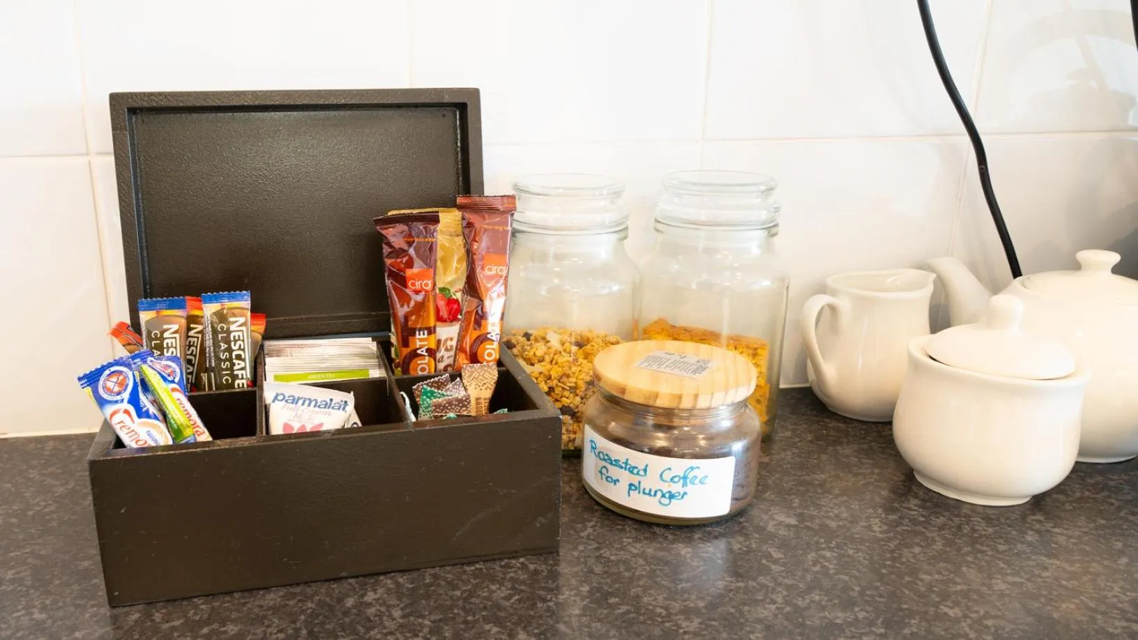 Coffee/tea facilities in Equestre BnB