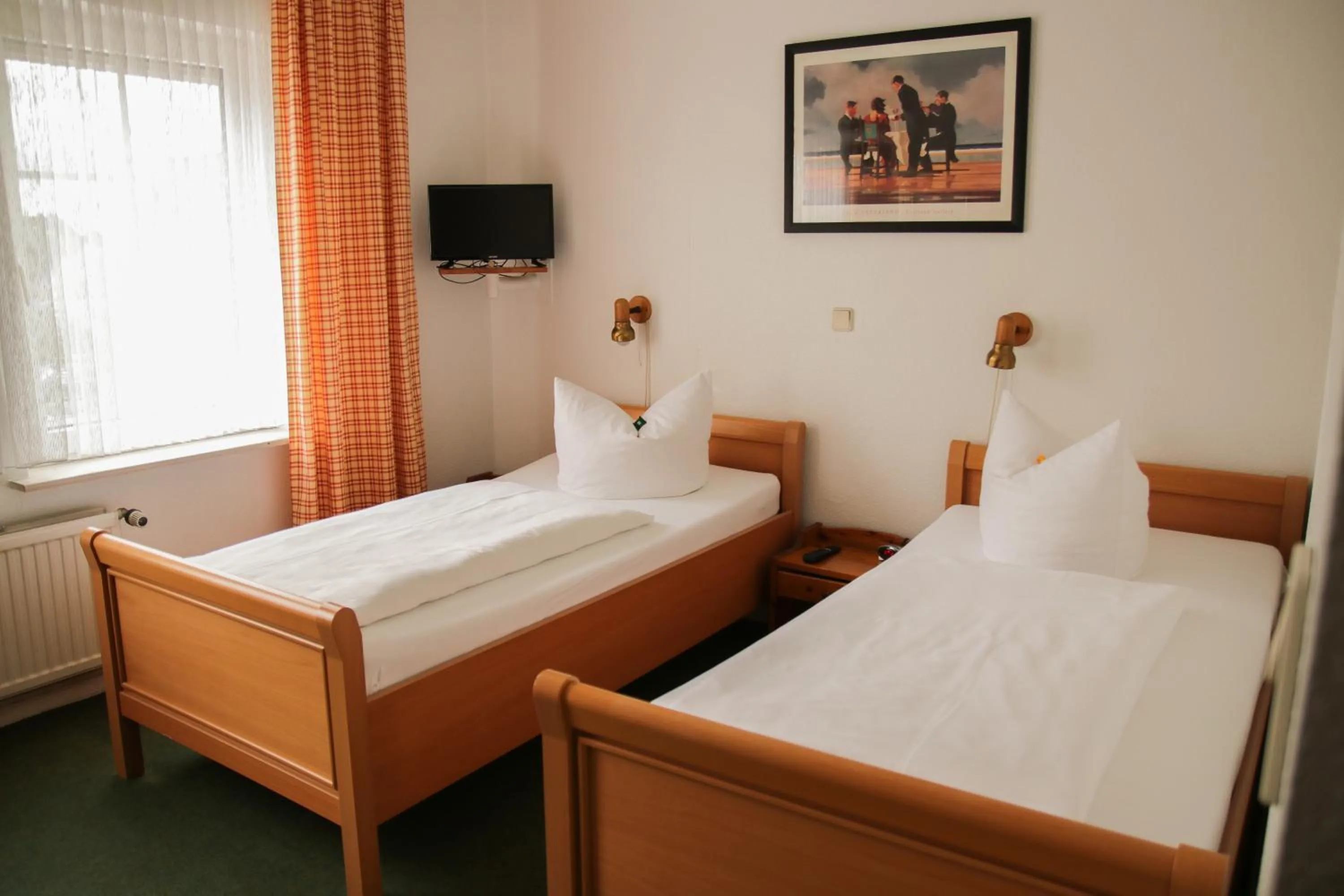 Bed in Hotel Meiendorfer Park free parking