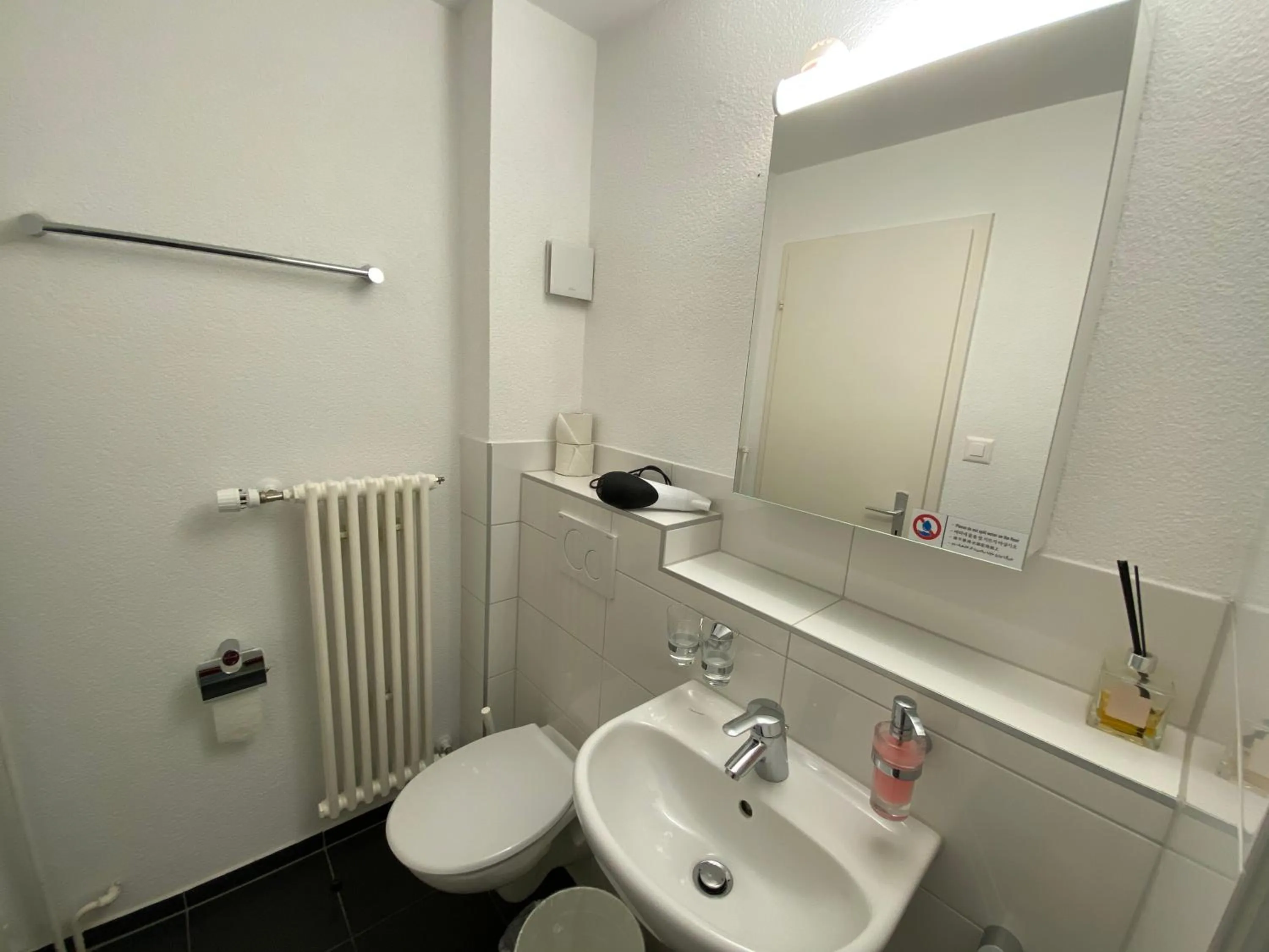 Toilet in Galaxy Apartments Lucerne