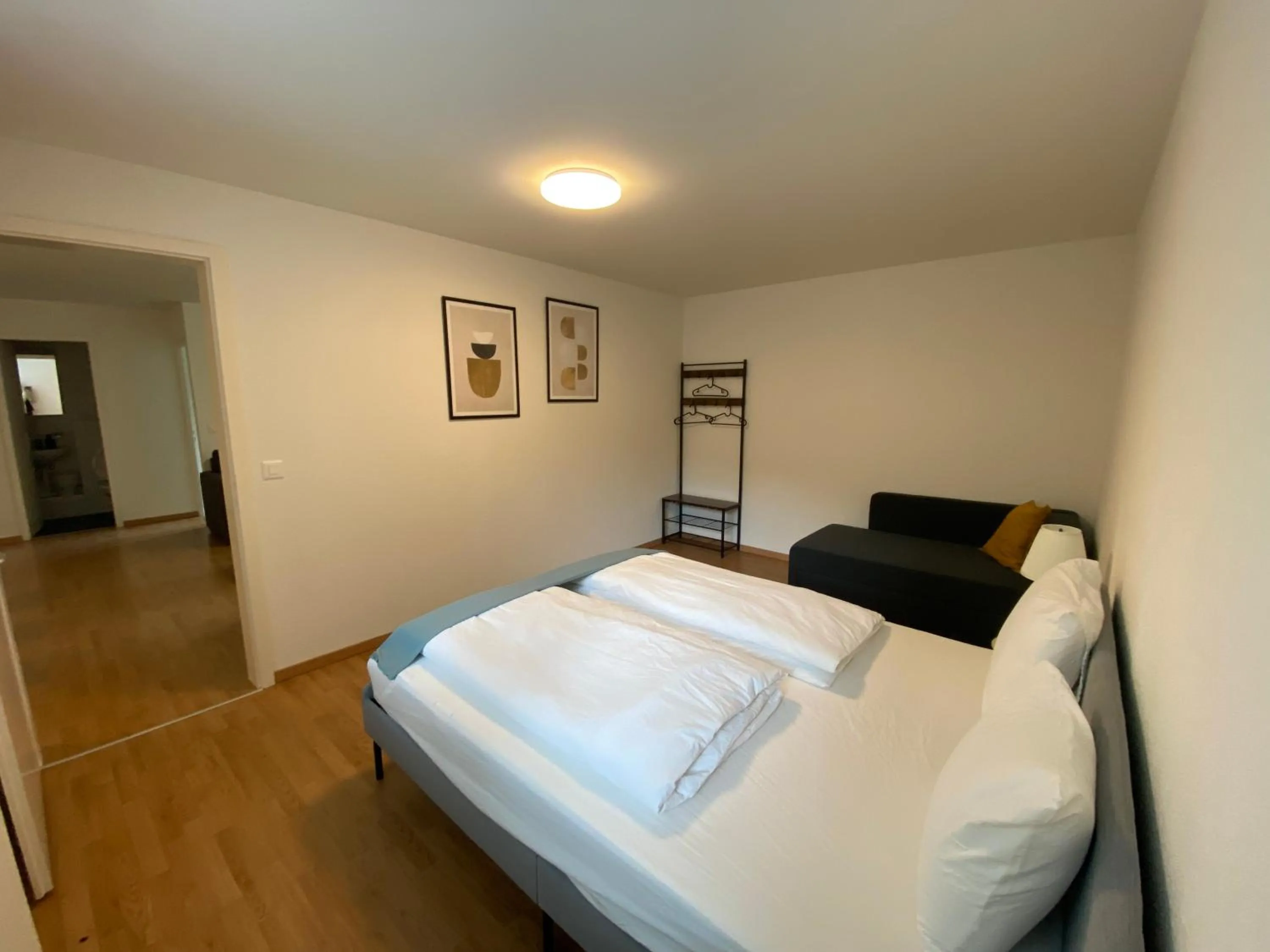 Bed in Galaxy Apartments Lucerne