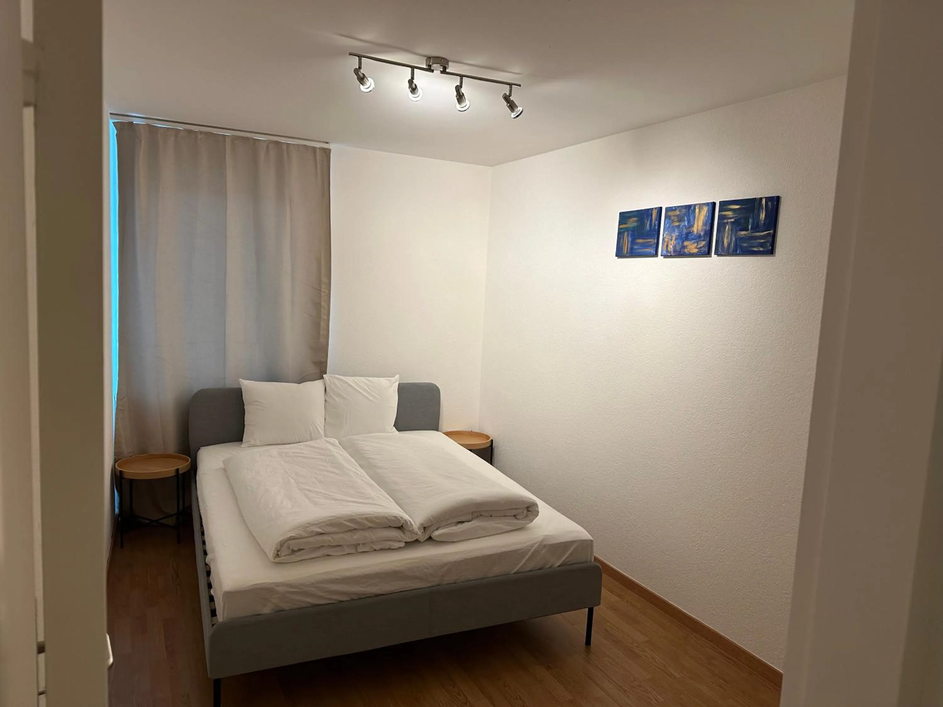 Bed in Galaxy Apartments Lucerne