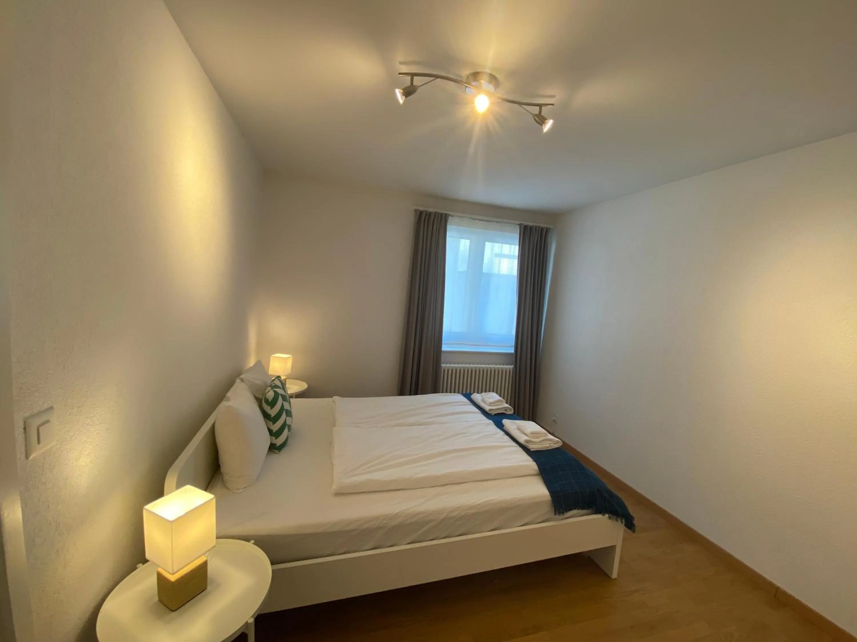 Bed in Galaxy Apartments Lucerne