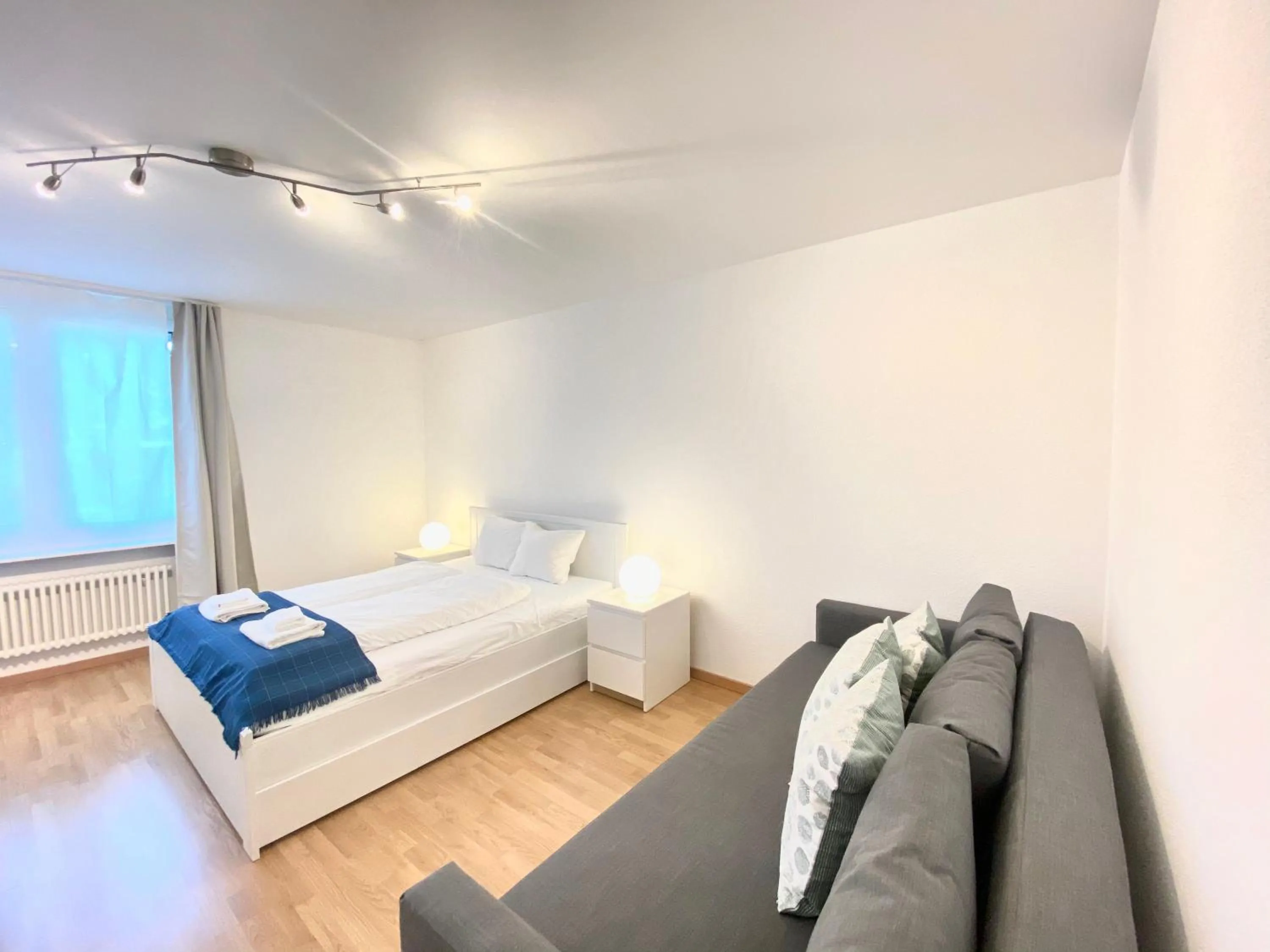 Bed in Galaxy Apartments Lucerne