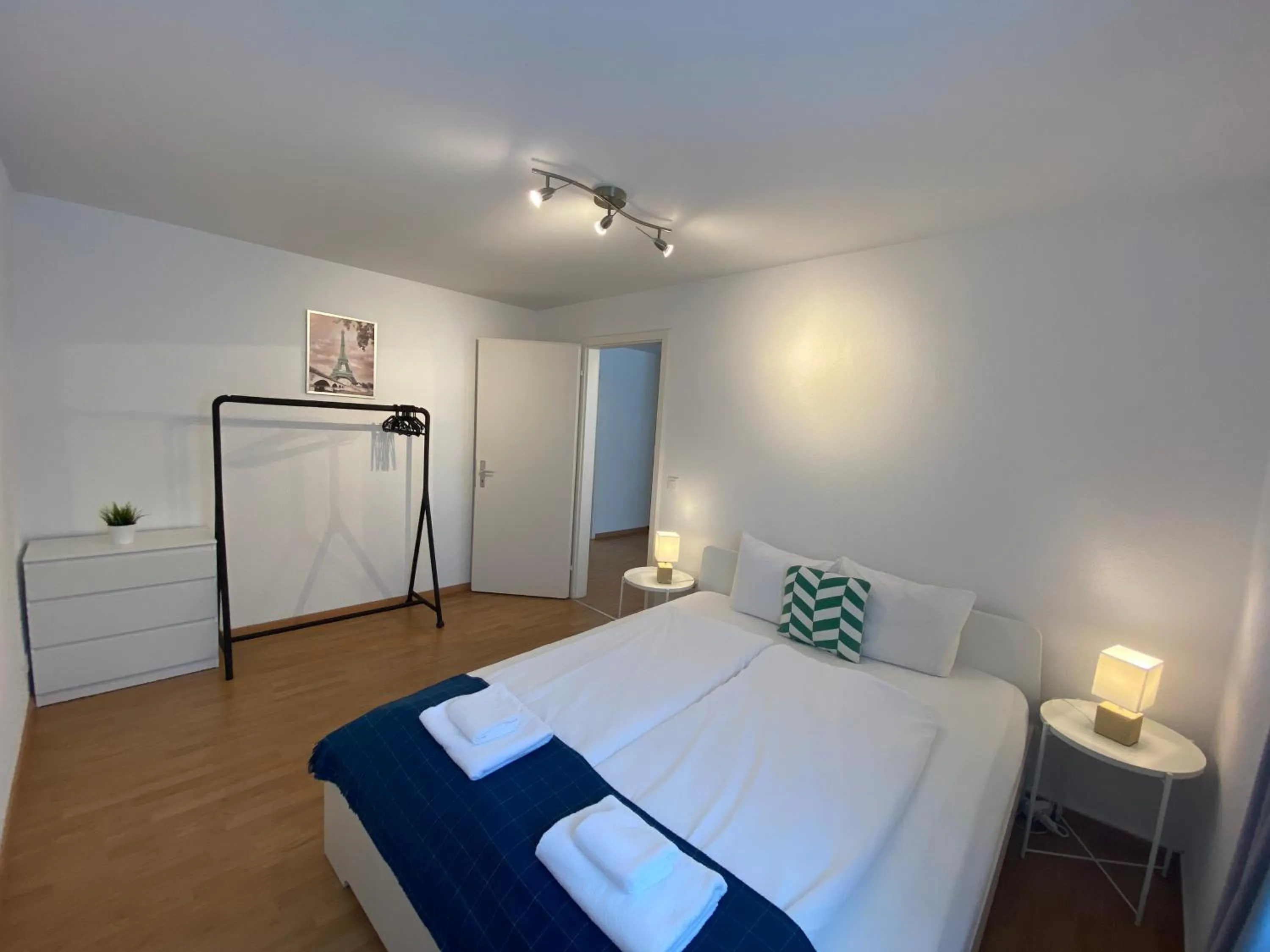 Bed in Galaxy Apartments Lucerne