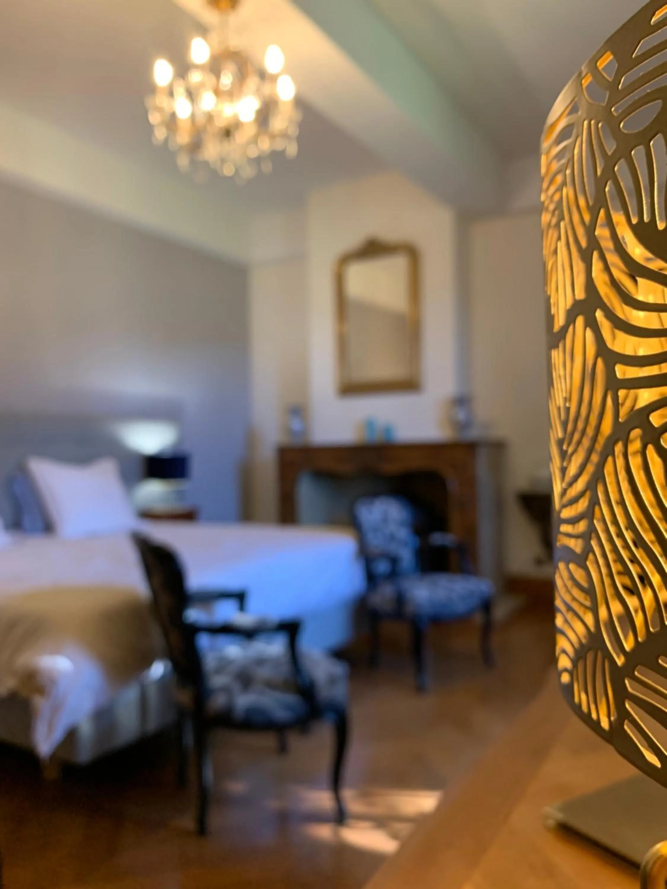 Bed in Le Clos Cathala Chambres d'Hôtes