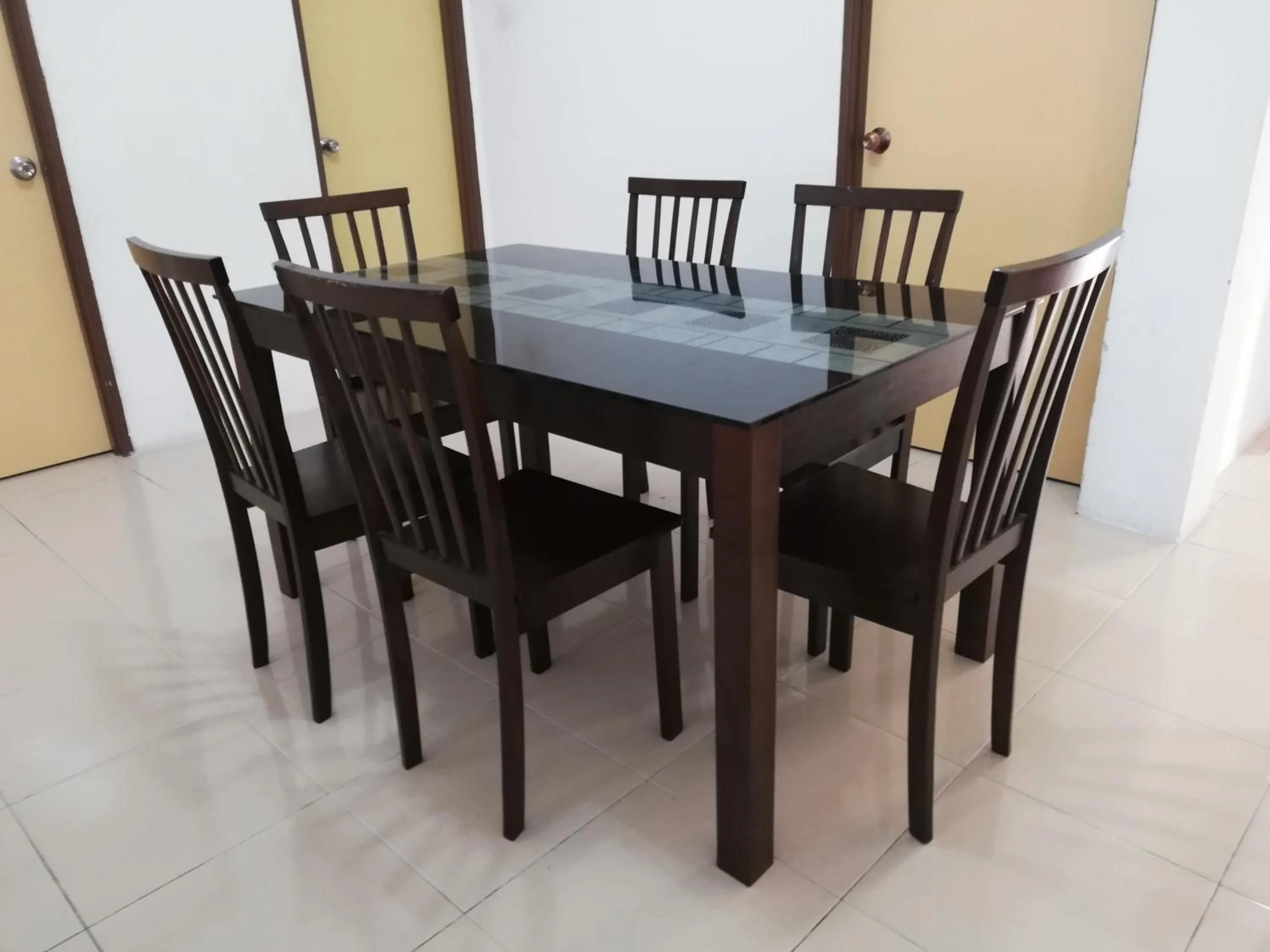 Dining area in Green View Home Cameron Highlands