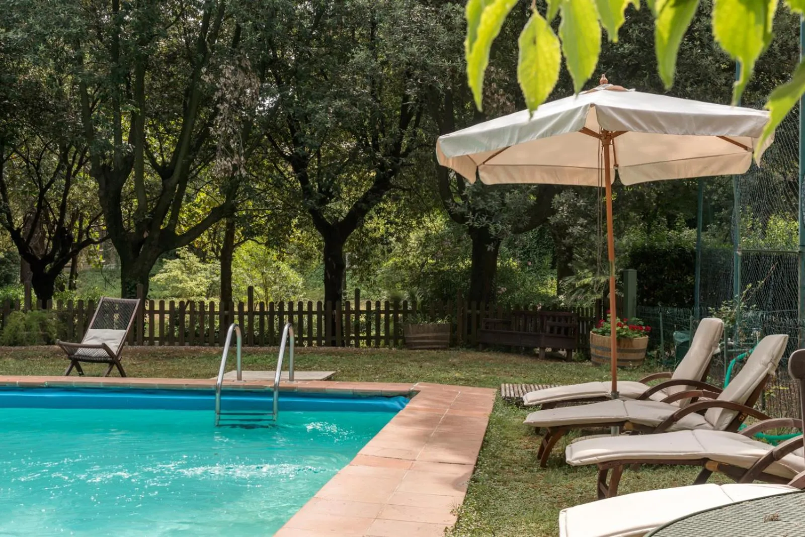 Swimming pool in Agriturismo La Fattoria di Capezzana