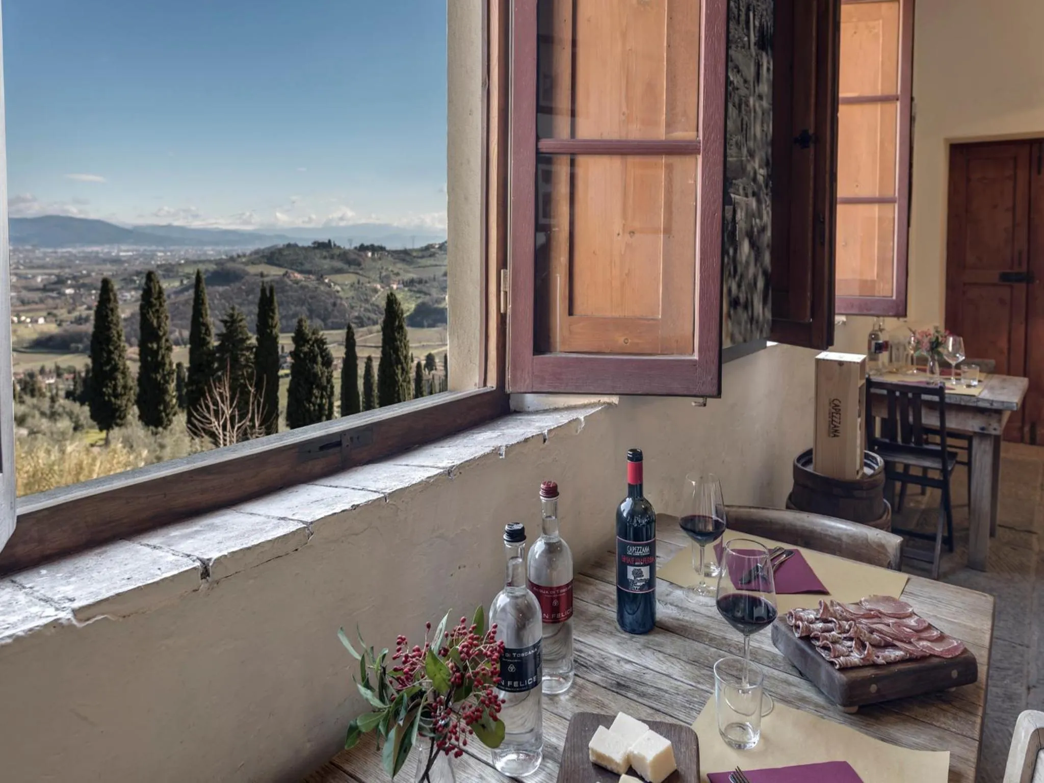 Restaurant/places to eat in Agriturismo La Fattoria di Capezzana