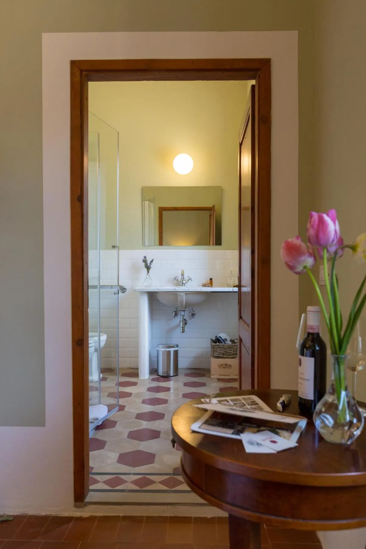 Bathroom in Agriturismo La Fattoria di Capezzana