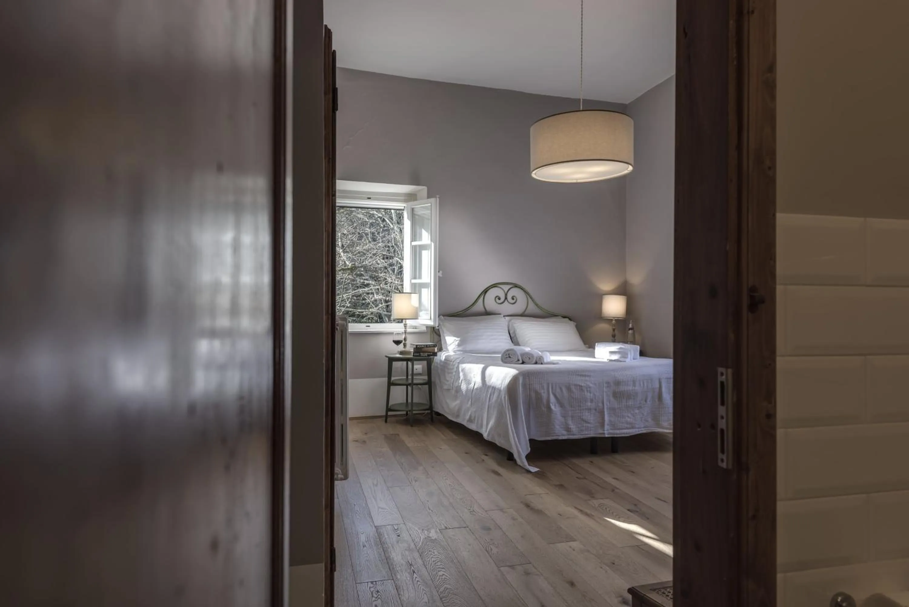 Photo of the whole room, Bed in Agriturismo La Fattoria di Capezzana