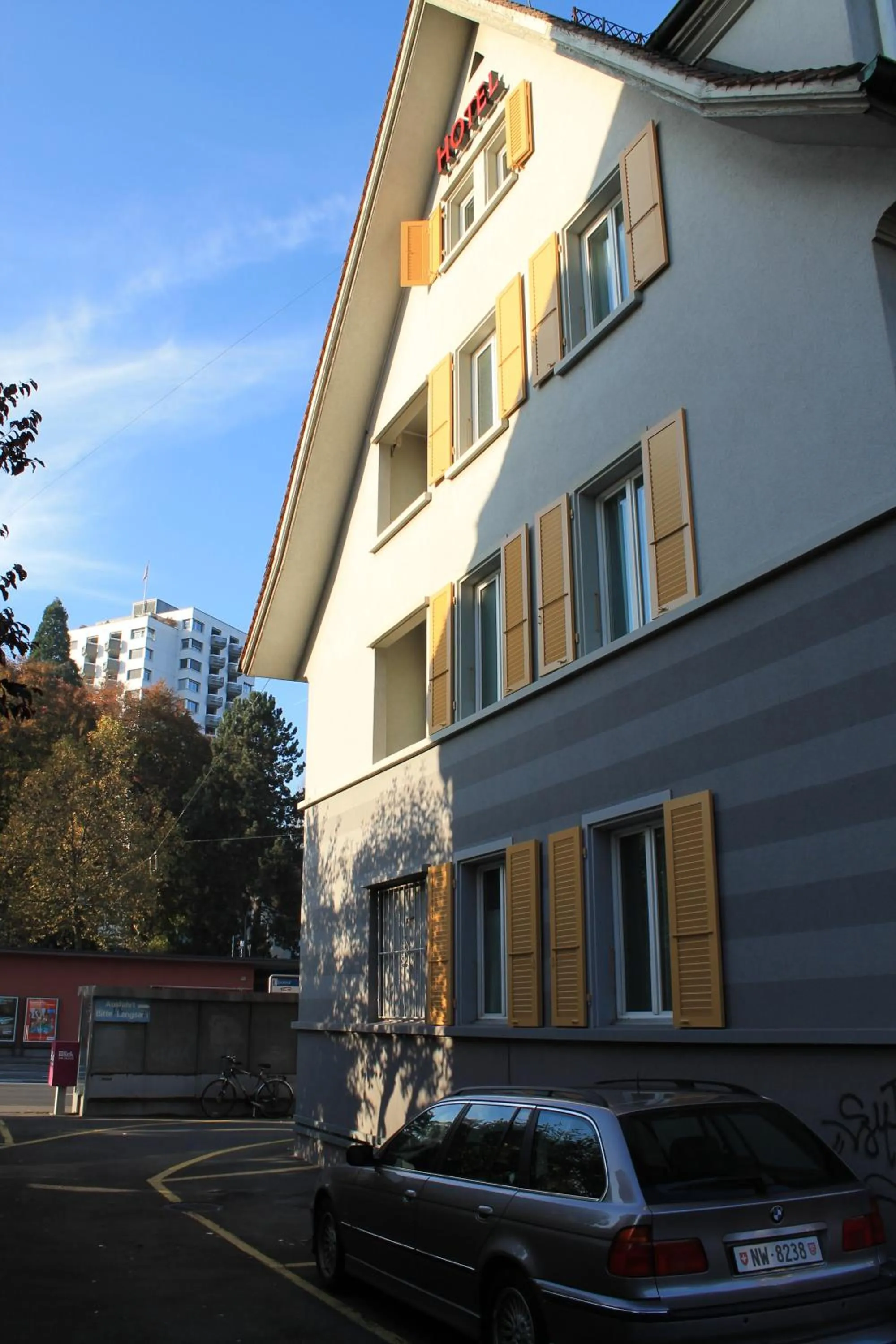 Patio in Hotel Spatz