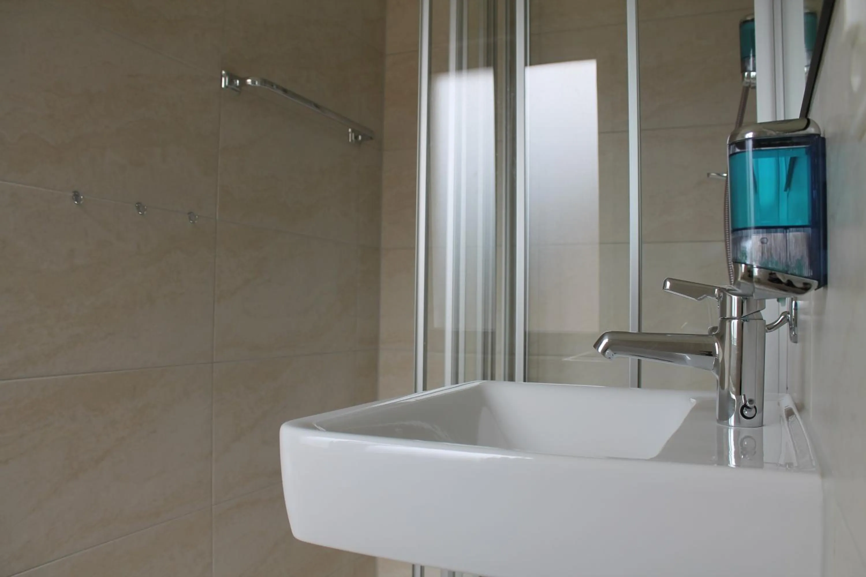 Bathroom in Hotel Spatz