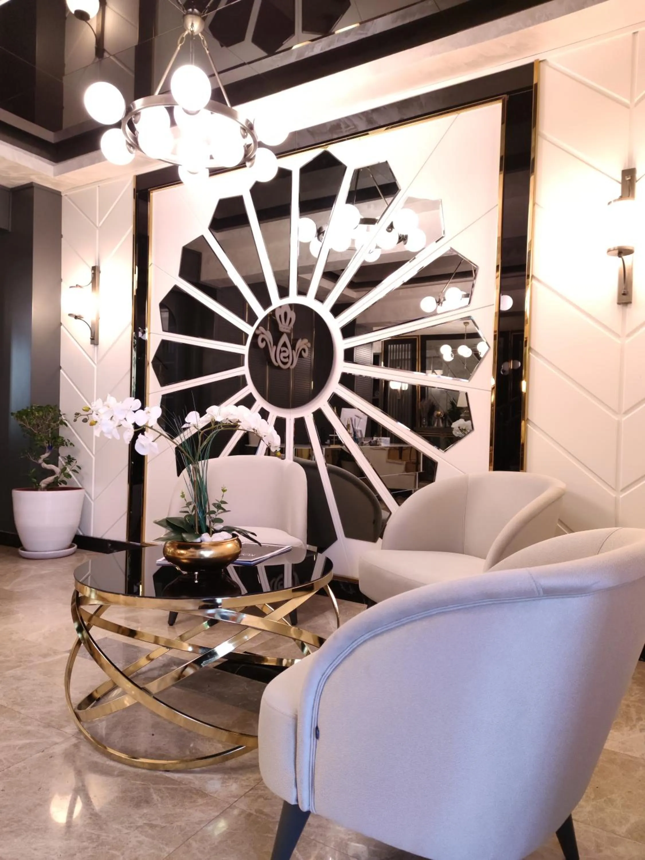 Lobby or reception in Skopea Inn Exclusive Hotel