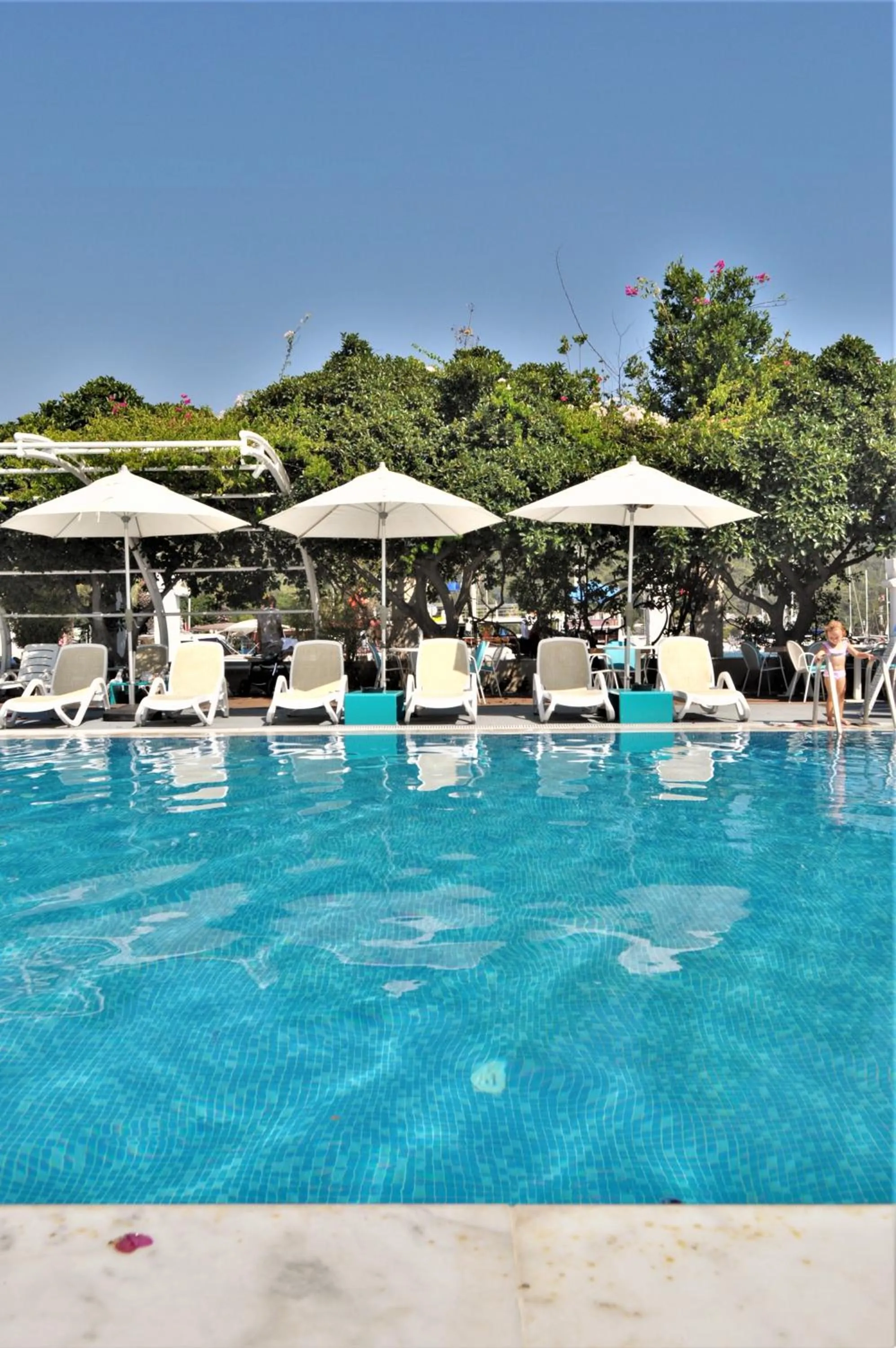 Swimming pool in Skopea Inn Exclusive Hotel