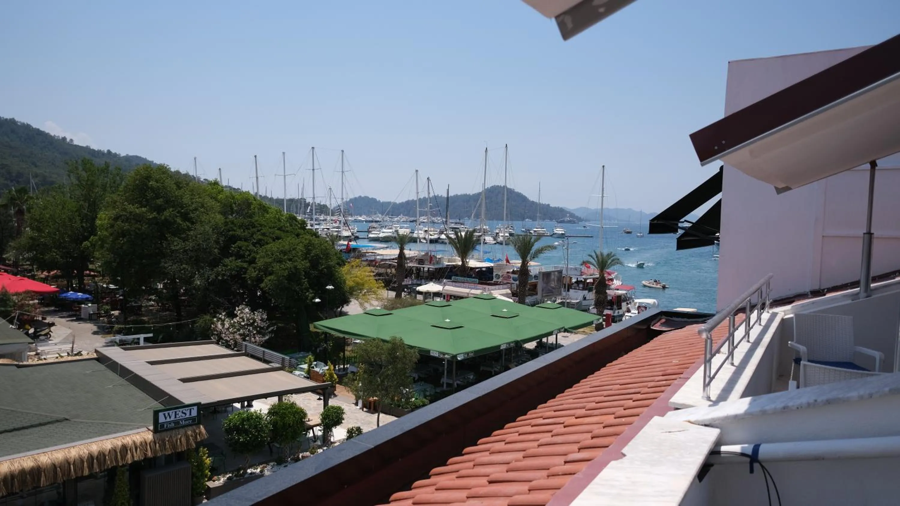 Balcony/Terrace in Skopea Inn Exclusive Hotel