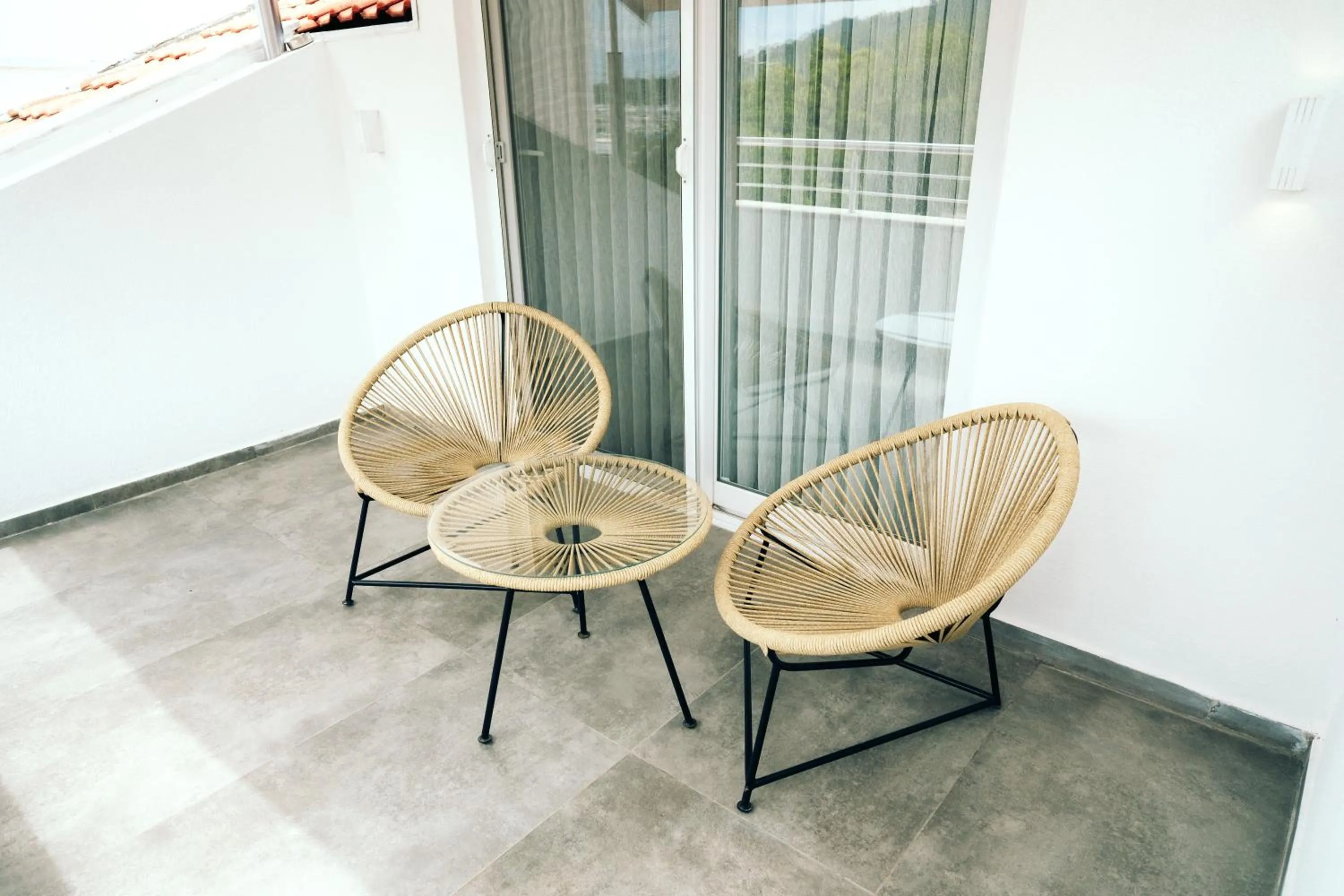 Balcony/Terrace in Skopea Inn Exclusive Hotel