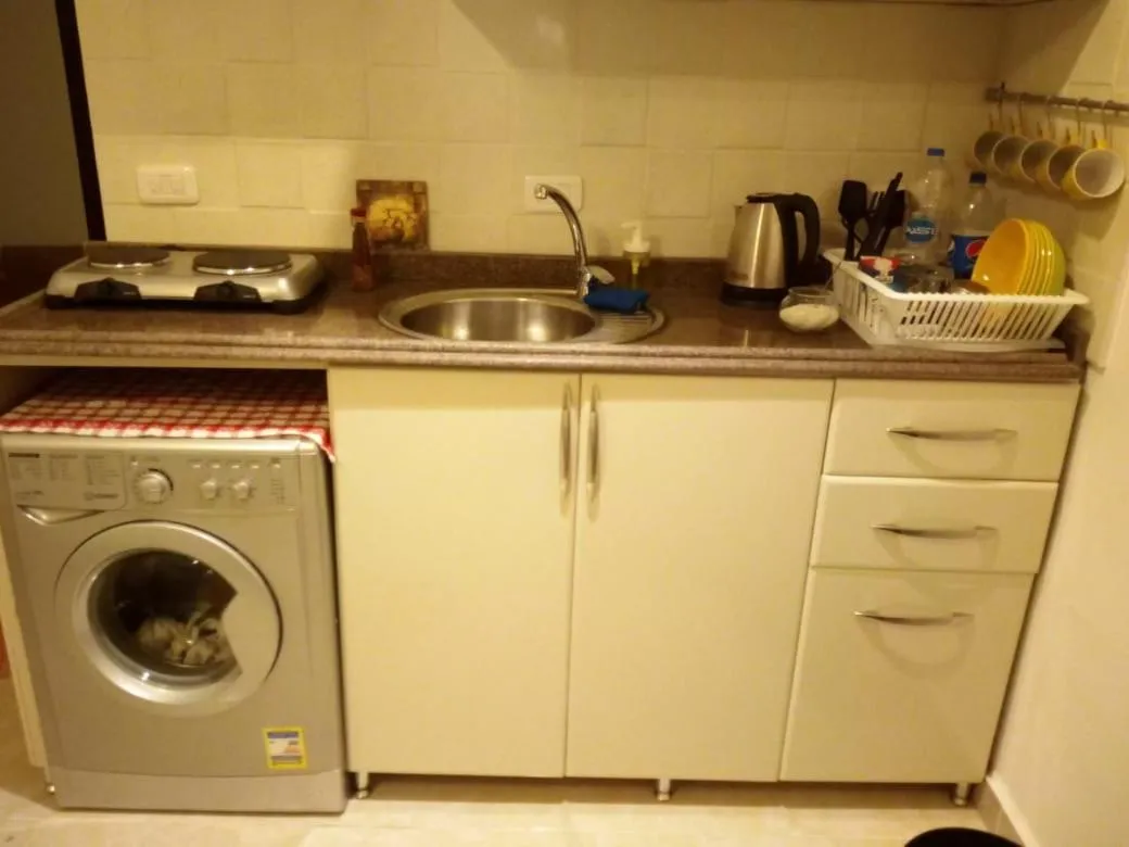 Kitchen or kitchenette in Sheraton Plaza Studio in Hurghada