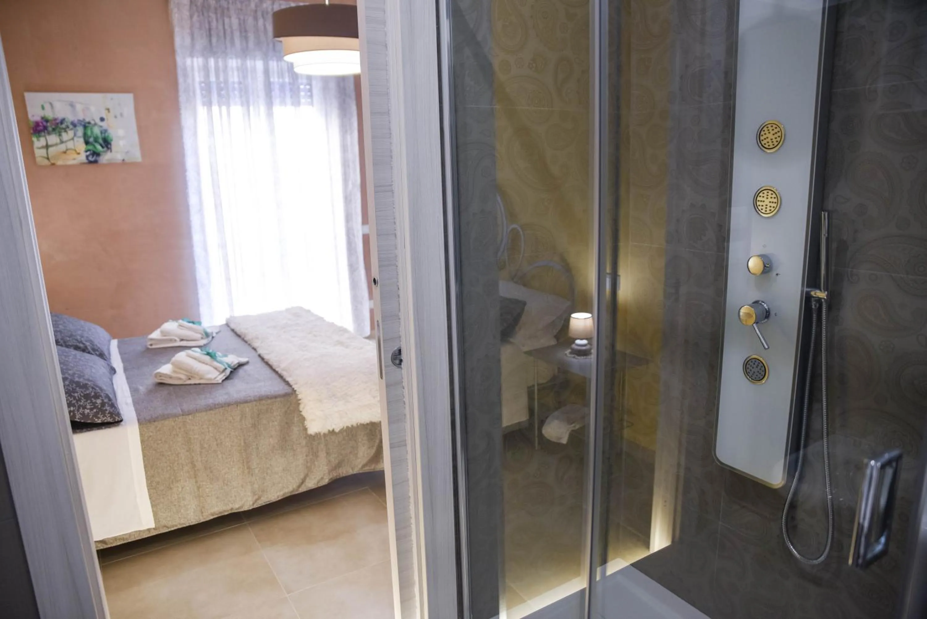 Photo of the whole room, Bed in La Corte di BisMary B&B